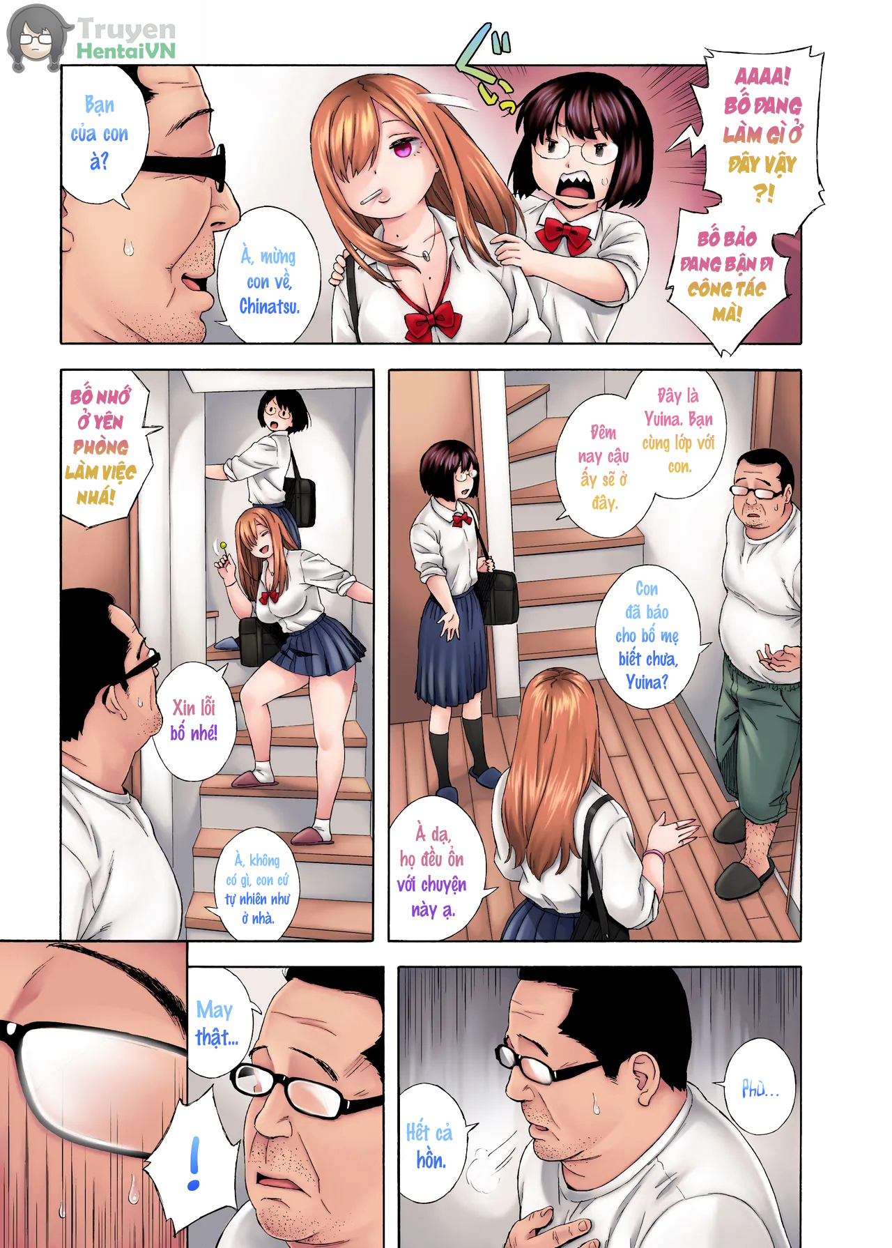 Đọc truyện hentai Musume no Tomodachi ga Yuuwaku Suru - Oneshot