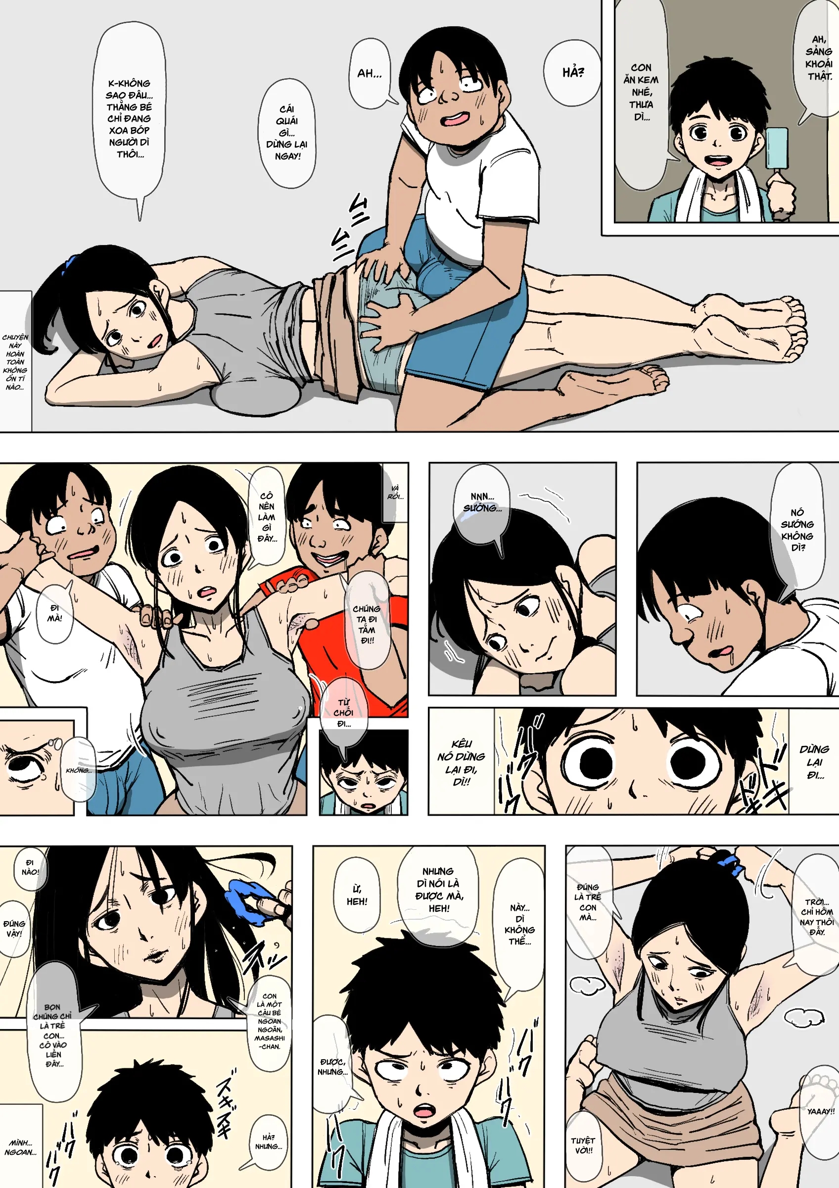 Đọc truyện hentai Họ làm tình với dì tôi - Oneshot