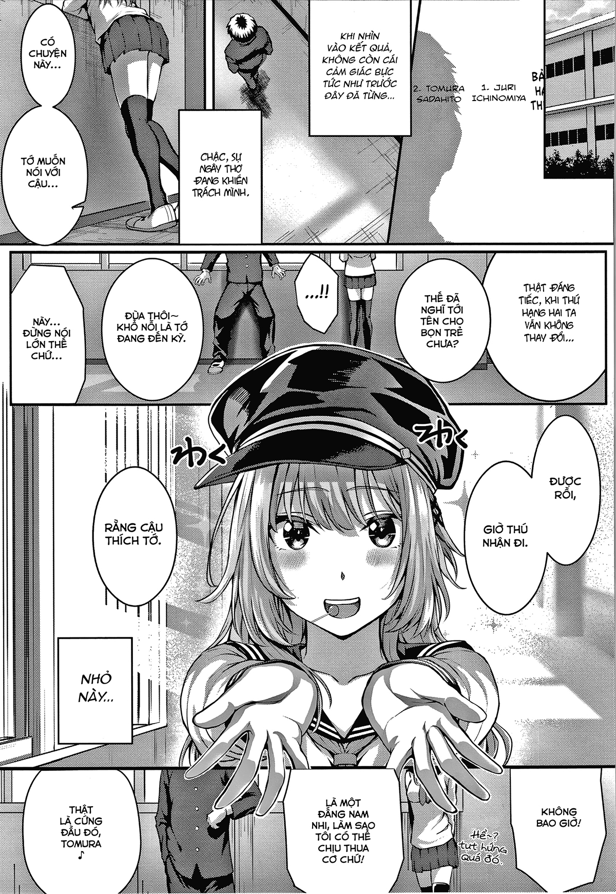 Đọc truyện hentai Tomura Và Juri - Oneshot Ngọt Ngào~