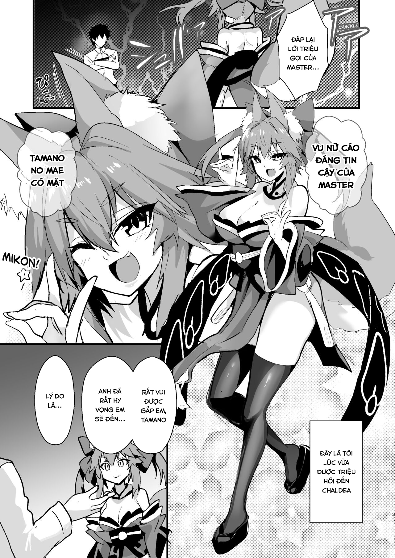Đọc truyện hentai Shinda Me Soap-jou Tamamo-san (Fate/Grand Order) - Oneshot