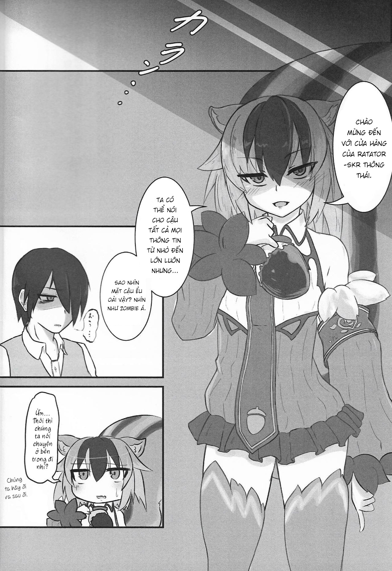 Đọc truyện hentai Mamono Musume Souguuki Case: Ratatoskr - Oneshot