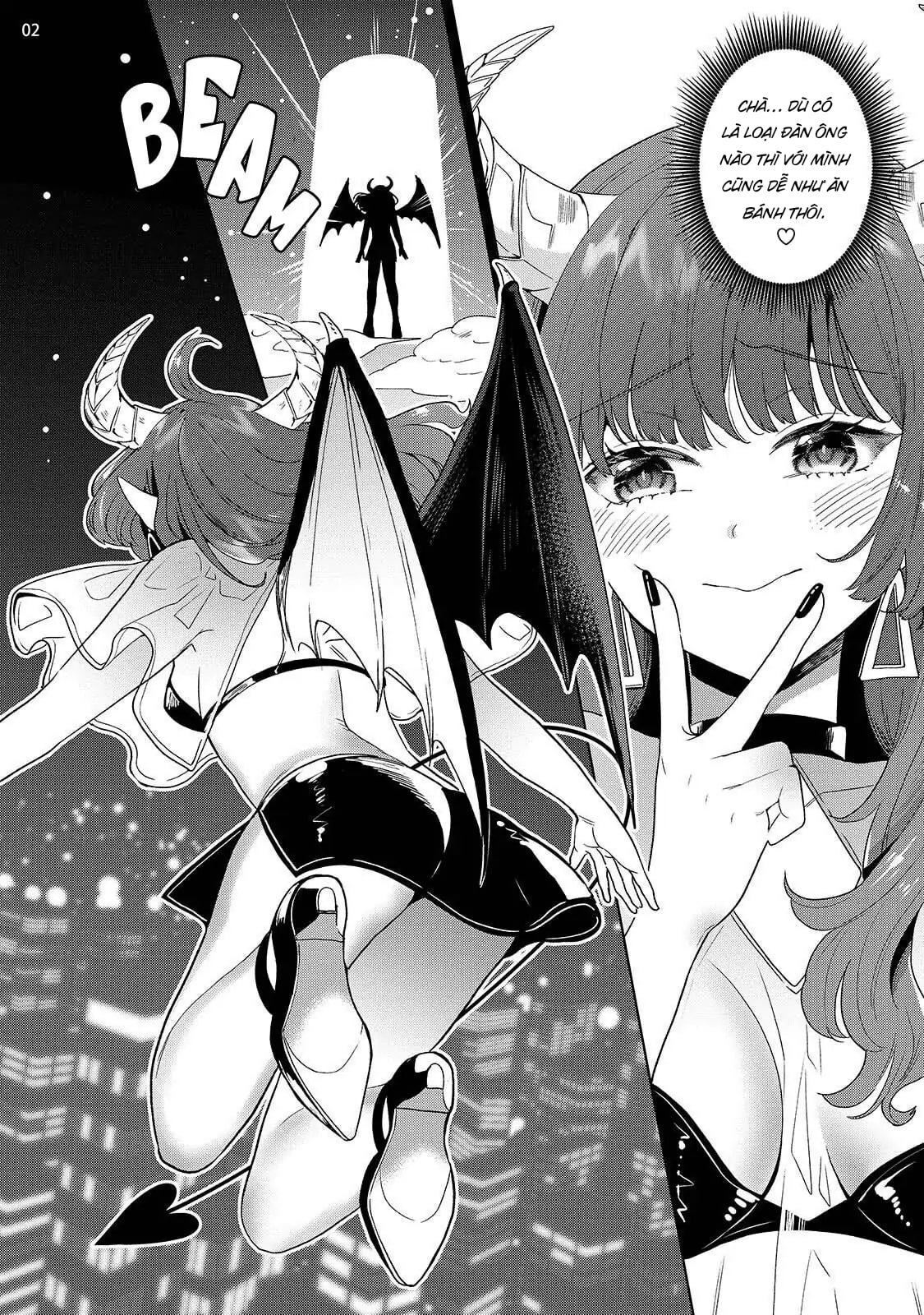 Đọc truyện hentai Nàng Succubus Đầy Tự Tin Nhưng Mục Tiêu Của Cô Ấy Lại Bất Lực - Chap 1: Anh sẽ là mục tiêu trong bài kiểm tra của tôi