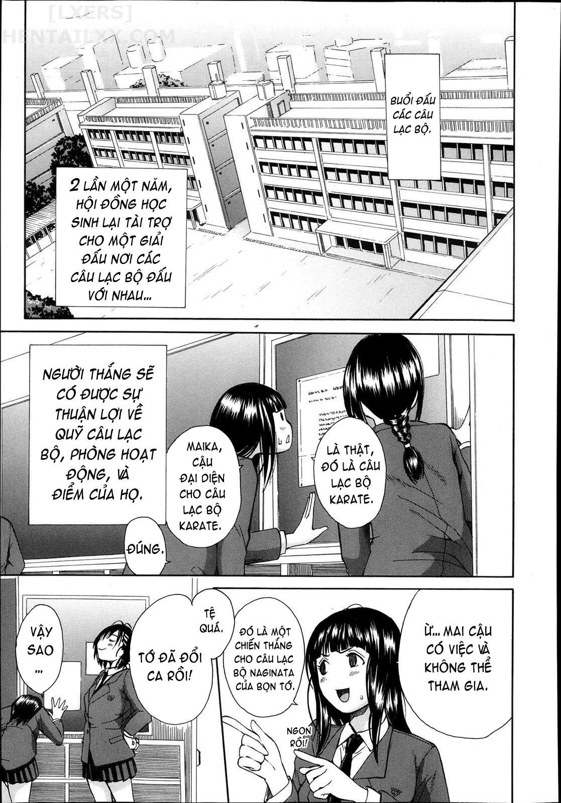 Đọc truyện hentai Gang Rape School - Chap 2