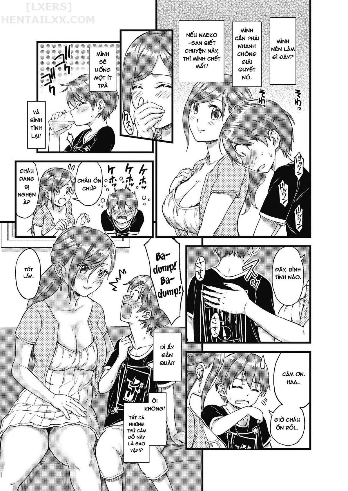 Đọc truyện hentai Oppai na Natsuyasumi - Chap 1