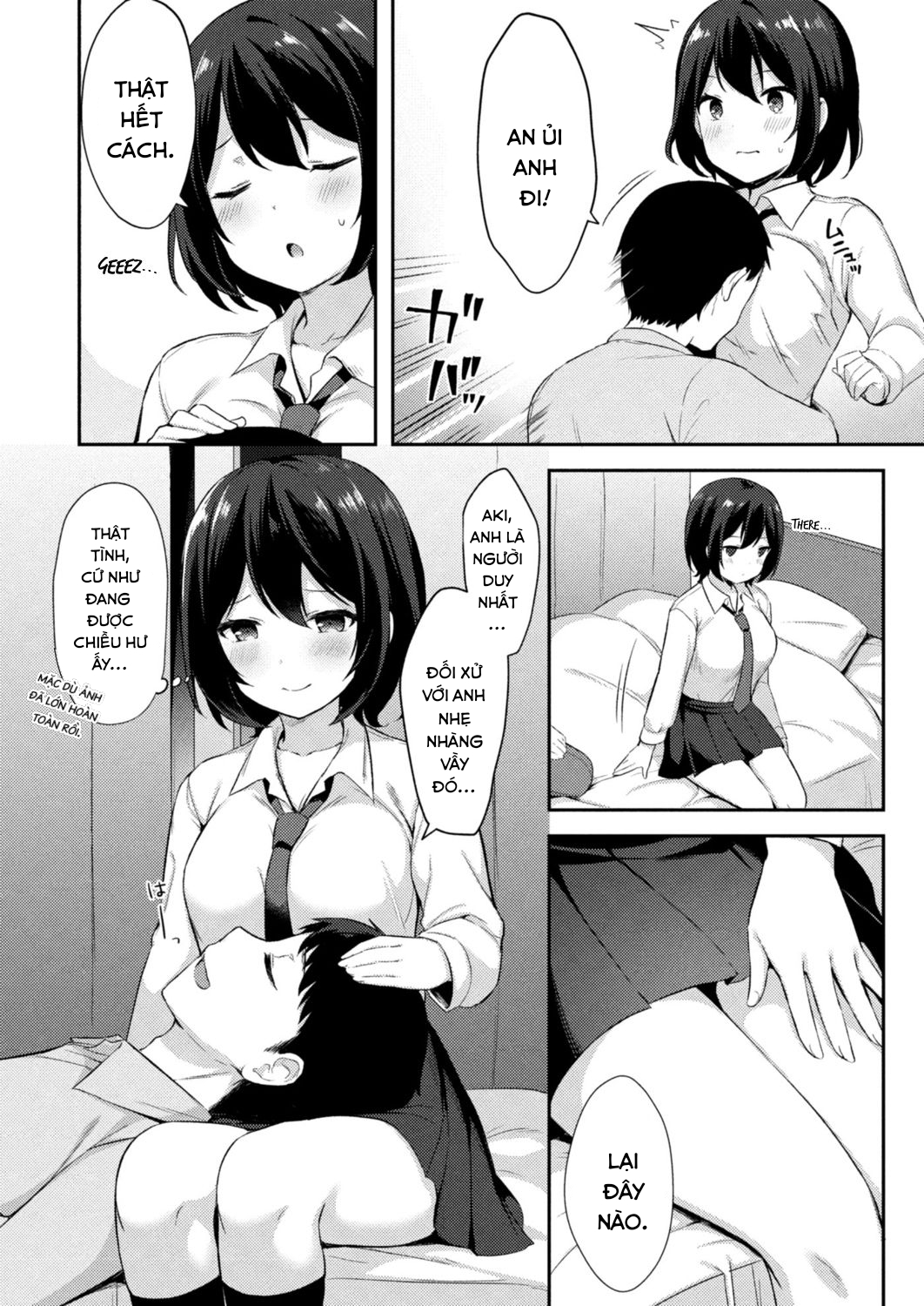 Đọc truyện hentai Sự cám dỗ của em gái #6: Tôi không thể nói không vì ảnh là anh hai! - Oneshot