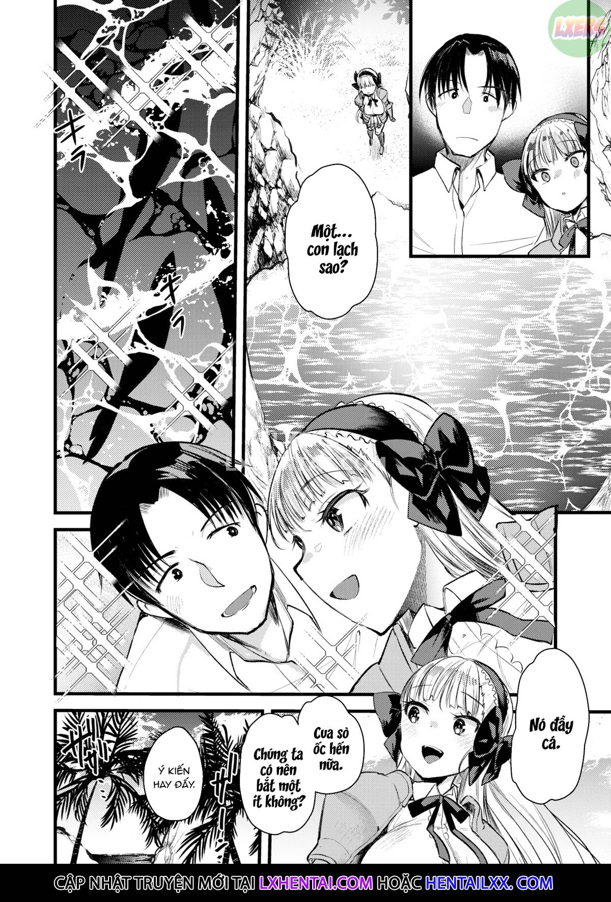 Đọc truyện hentai Cuộc sống thư thái nơi đảo hoang cùng cô Kỵ sĩ công chúa Level 1 - Chap 6