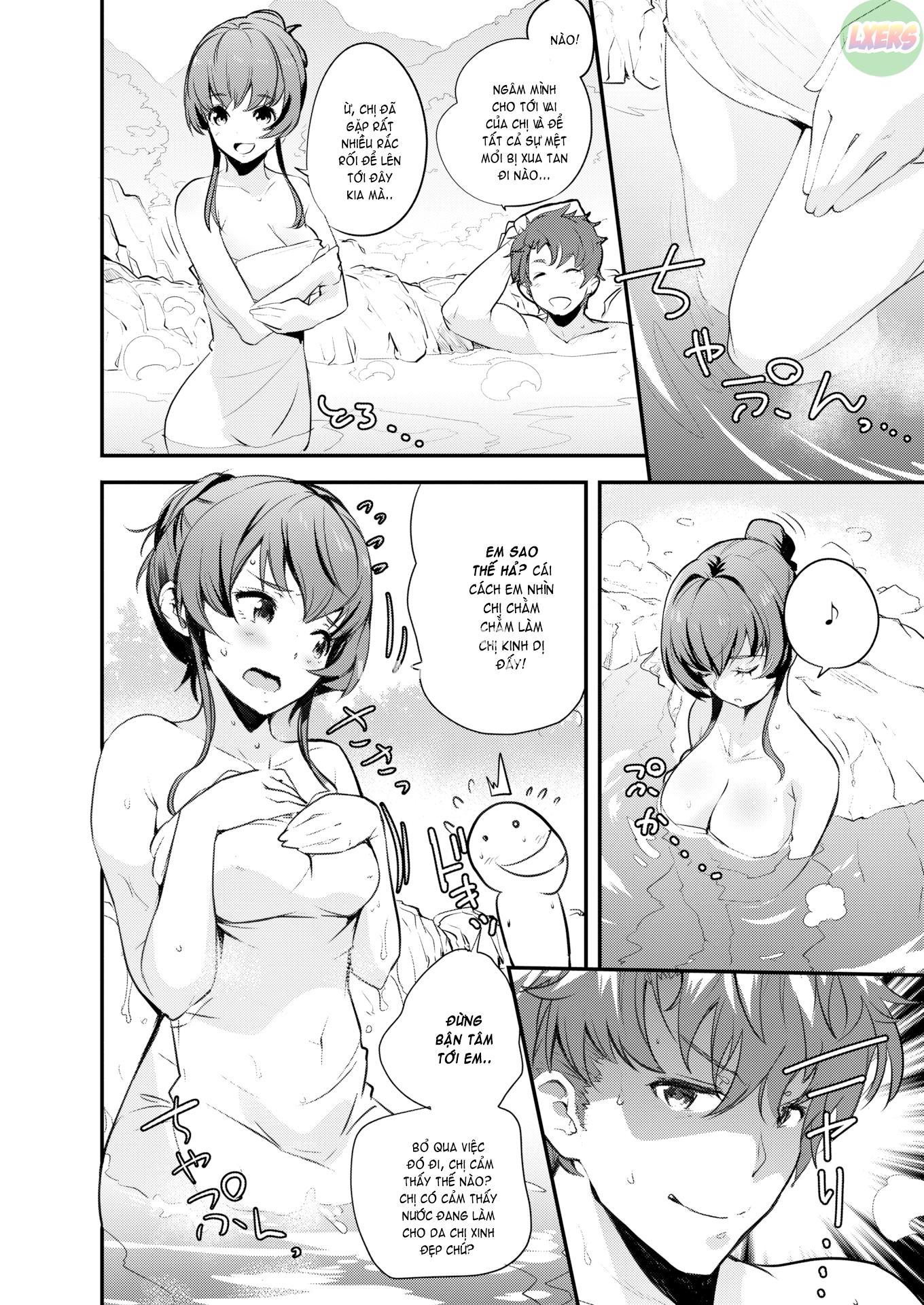 Đọc truyện hentai Suối nước nóng kích dục - Oneshot
