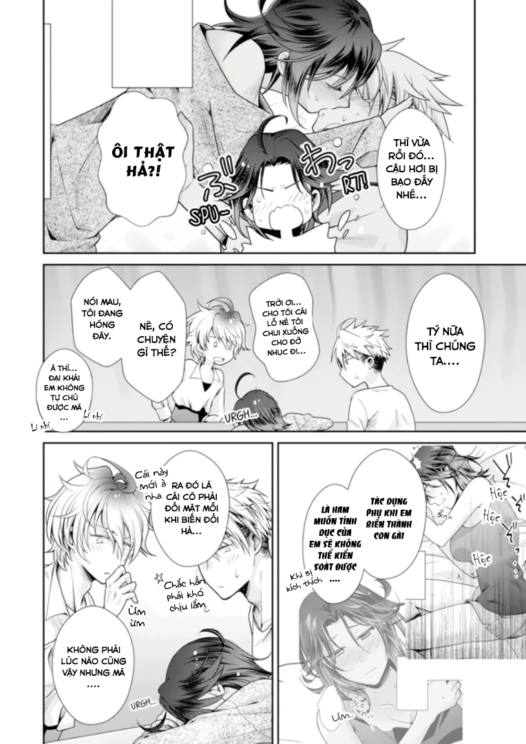 Đọc truyện hentai Rắc rối ngọt ngào với khả năng chuyển giới - Và cách để - Chap 2