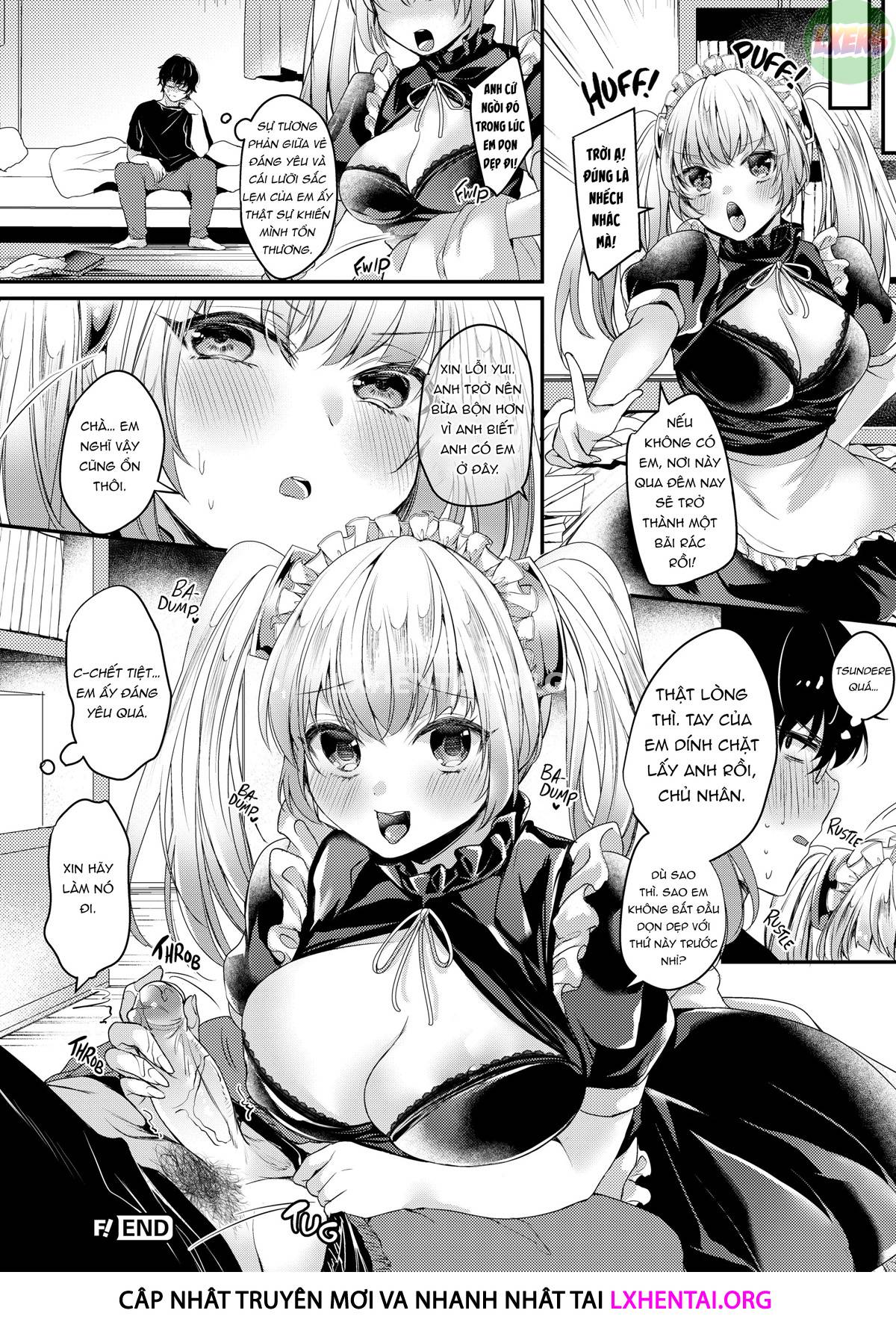 Đọc truyện hentai Ngất ngây ngọt ngào nóng bỏng - Chap 2 - The Tsundere Little Sister Maid Android Wants Attention