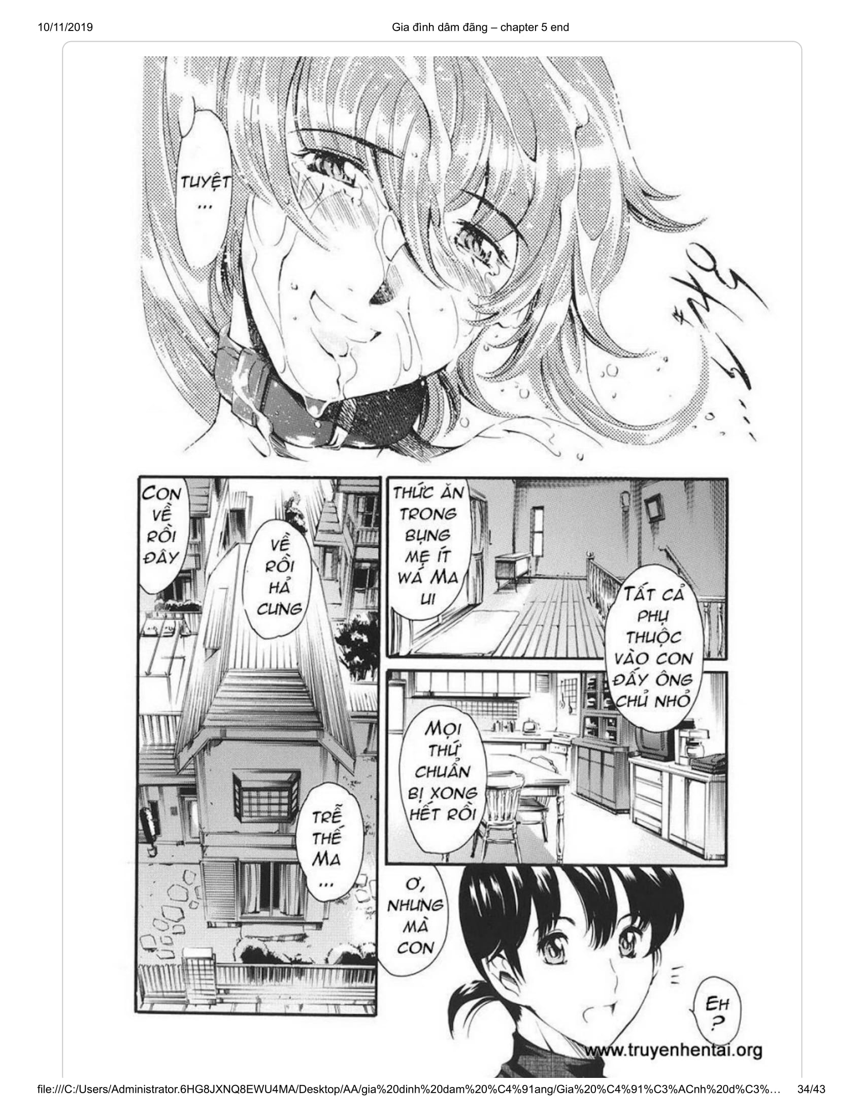 Đọc truyện hentai Katei no Jijou - Chap 8 - END