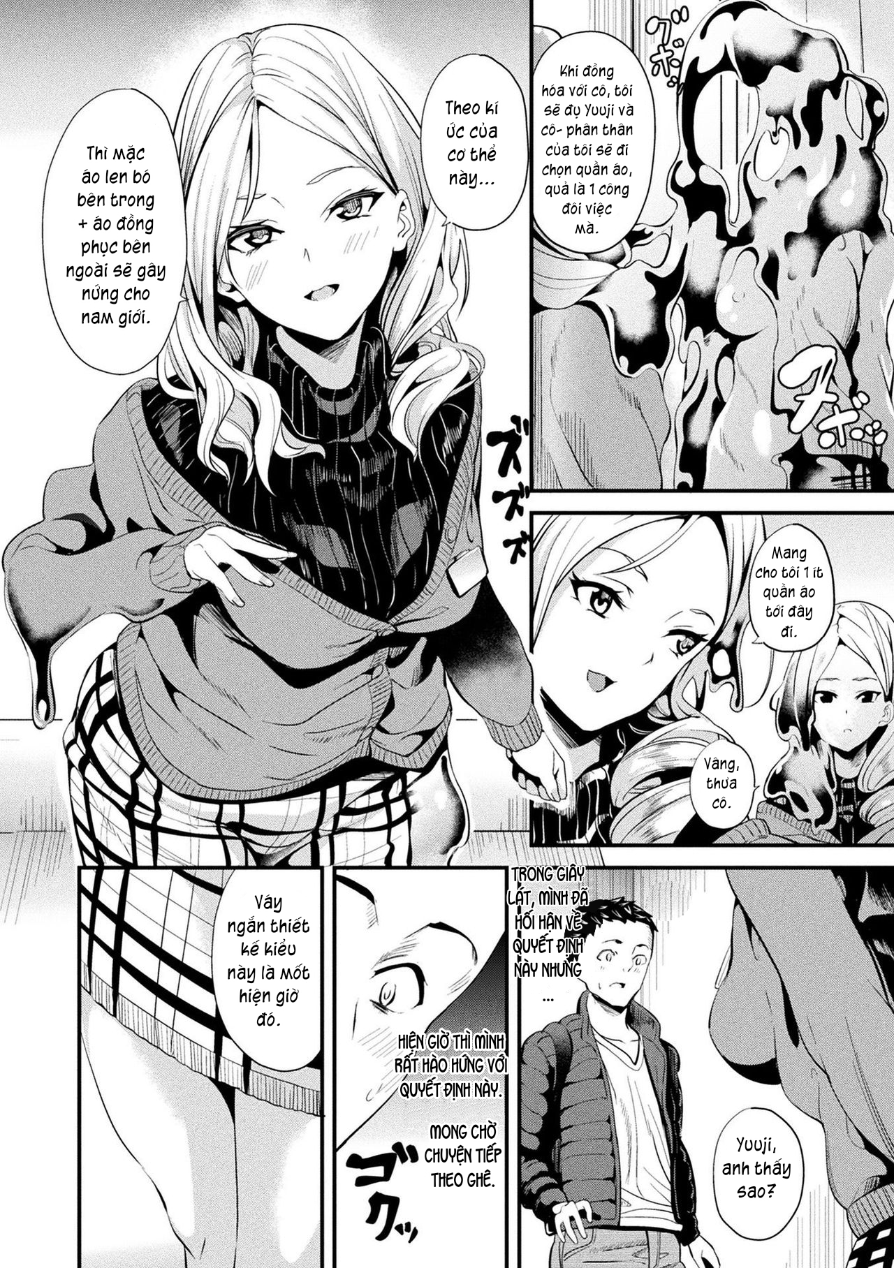 Đọc truyện hentai Sống cùng bé Slime. - Chap 7: 1 buổi hẹn hò.