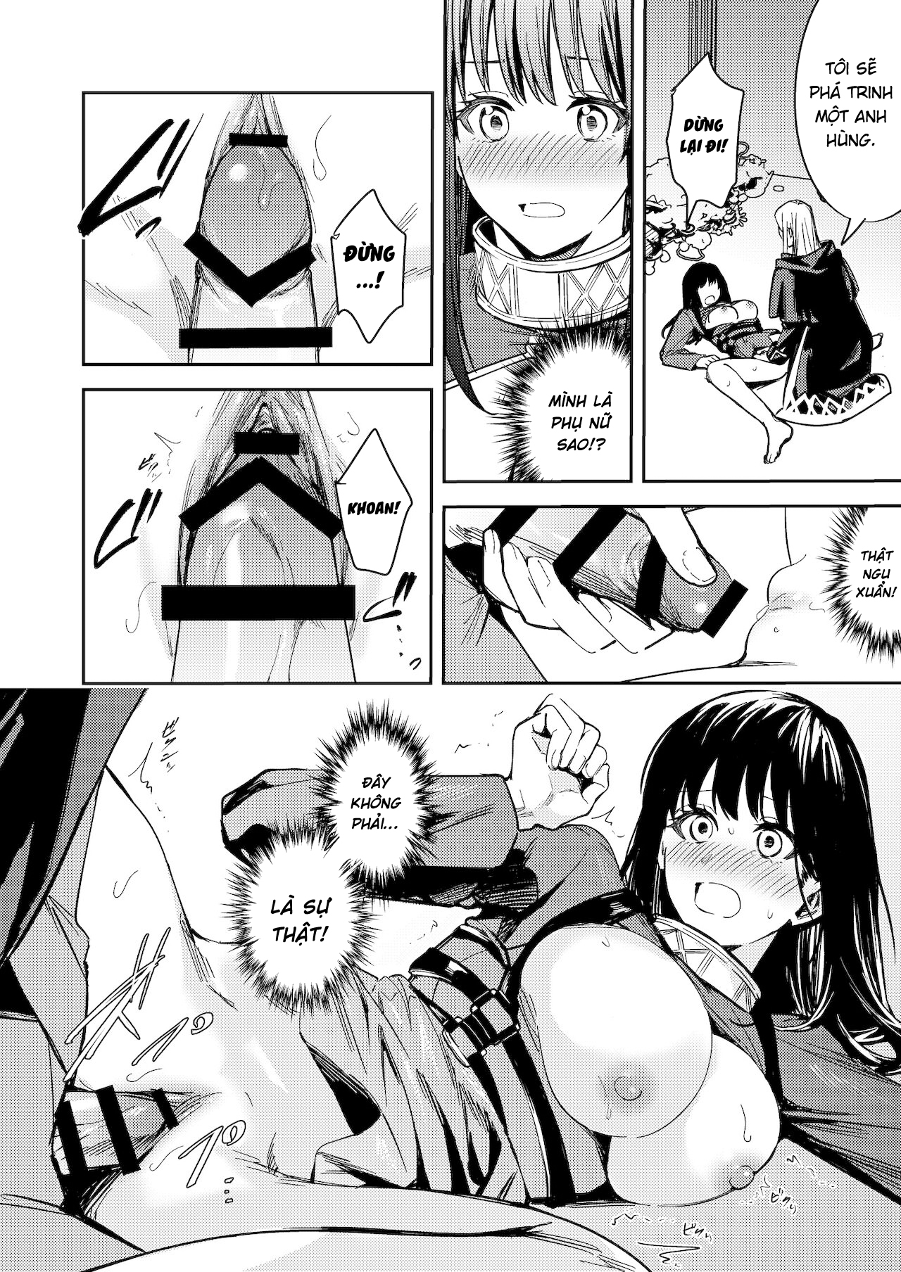 Đọc truyện hentai Giáo huấn vị anh hùng - Oneshot