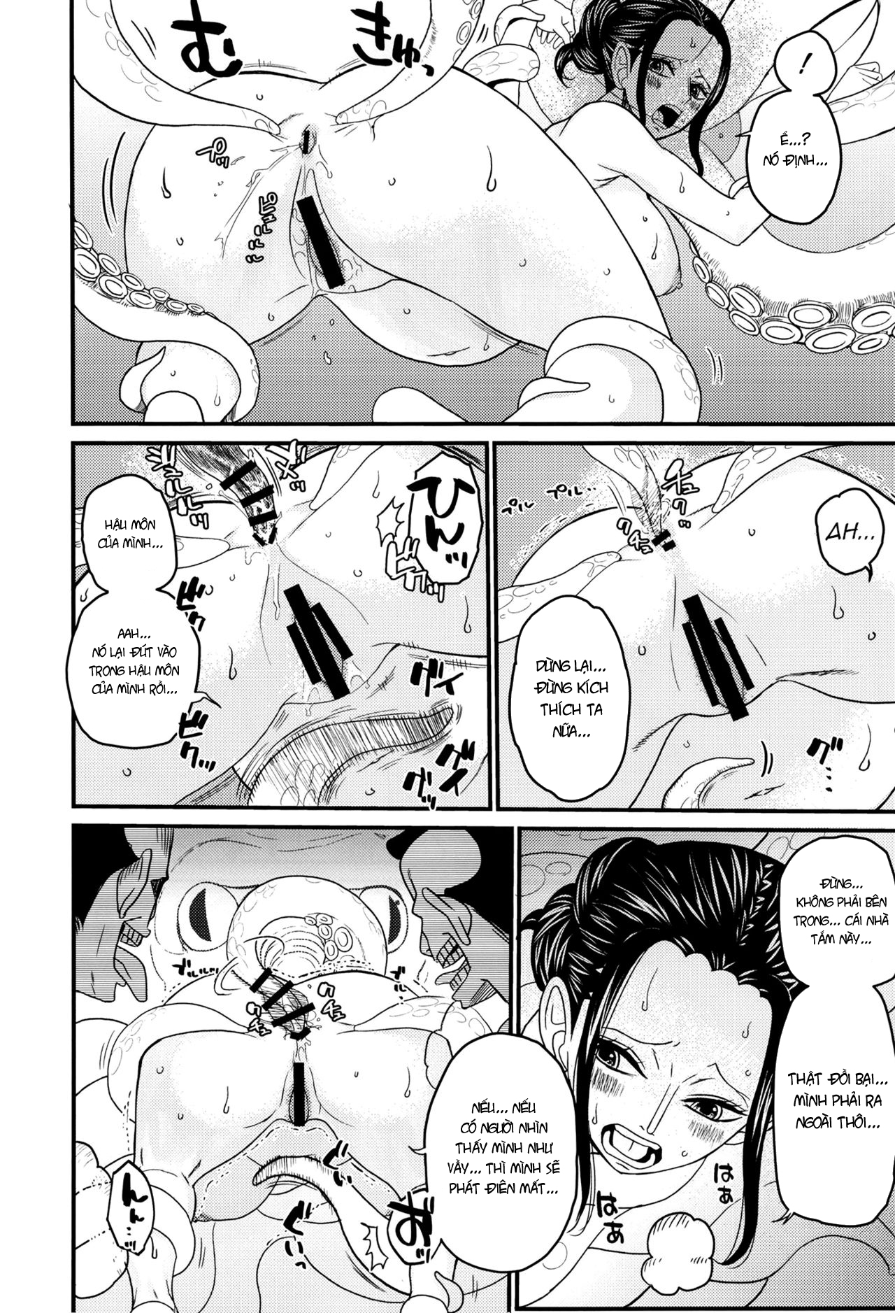 Đọc truyện hentai Nami và Robin ở nhà tắm công cộng - Oneshot