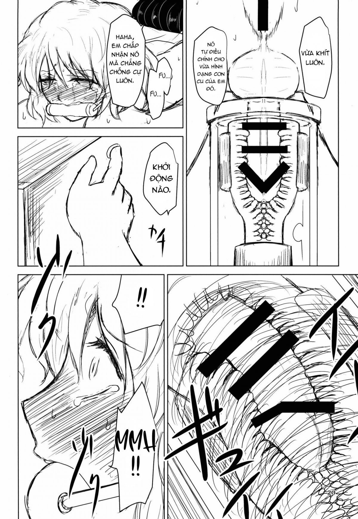 Đọc truyện hentai Innyuu Futanari Bourei Shoujo Zoku - Oneshot