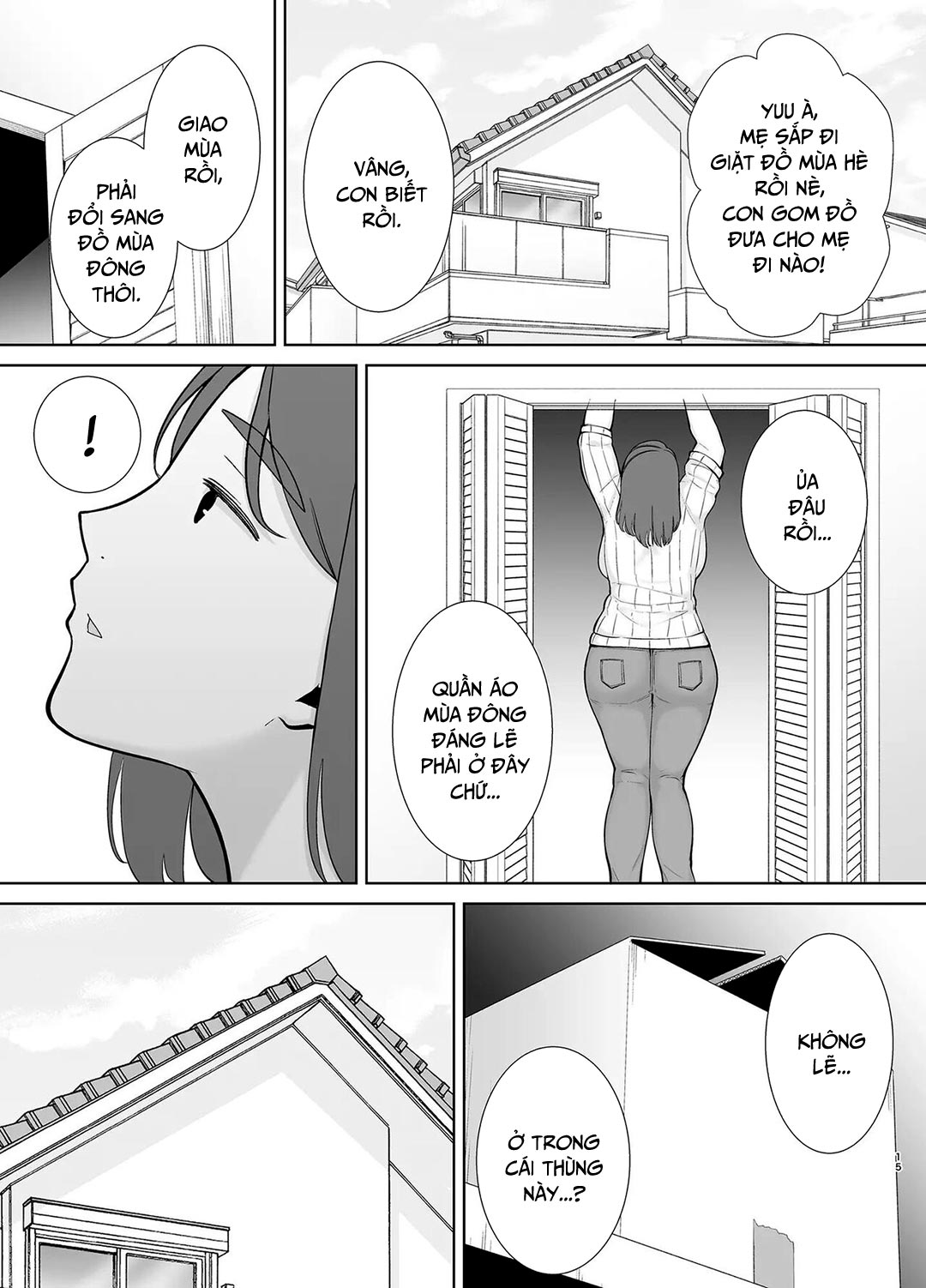 Đọc truyện hentai Mẹ là người phụ nữ mà tôi yêu - Chap 6A - Đồng phục nữ sinh của mẹ