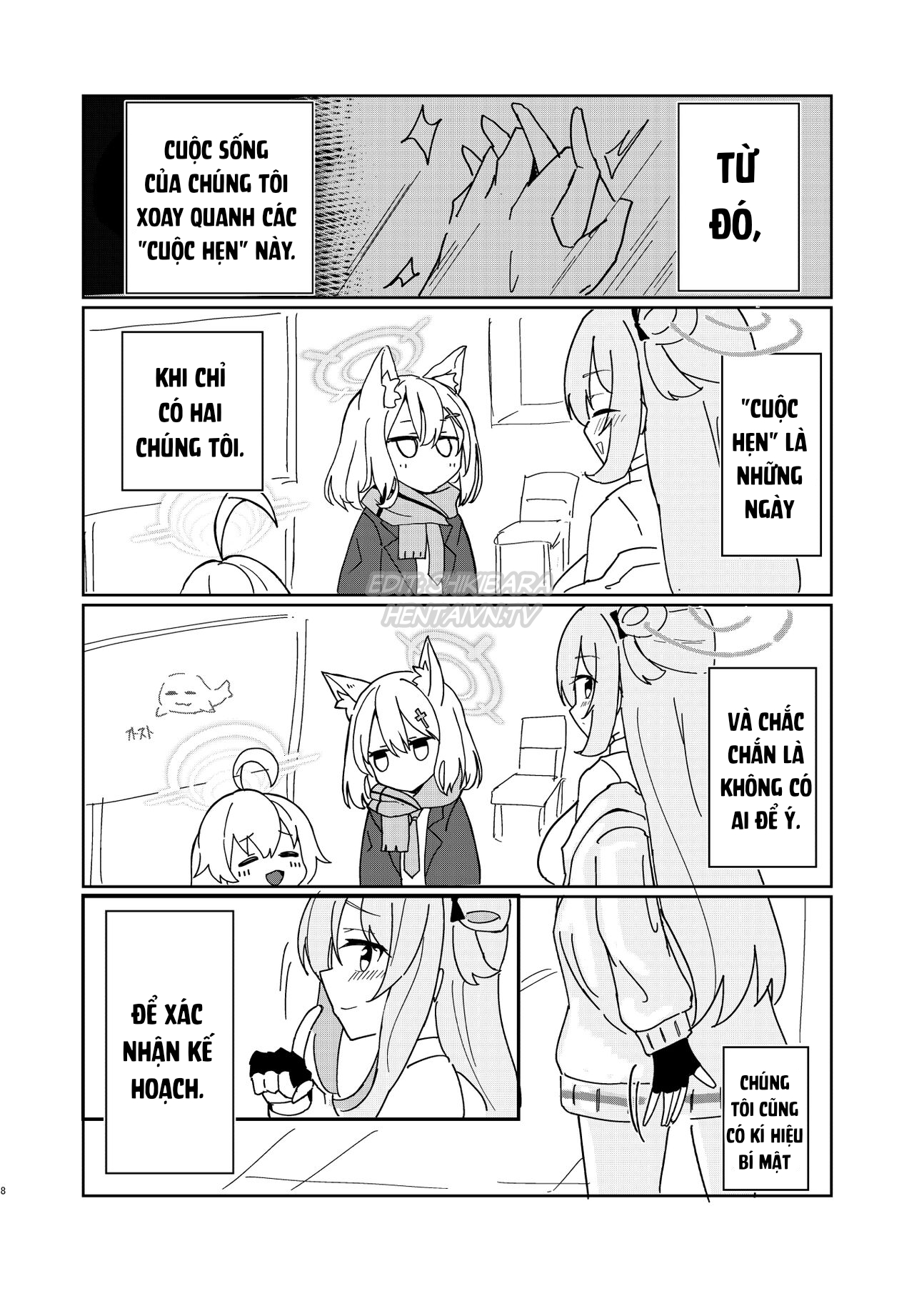 Đọc truyện hentai Sự thoái hóa của Lực lượng đặc nhiệm tịch thu tài sản Blue Archive - Oneshot