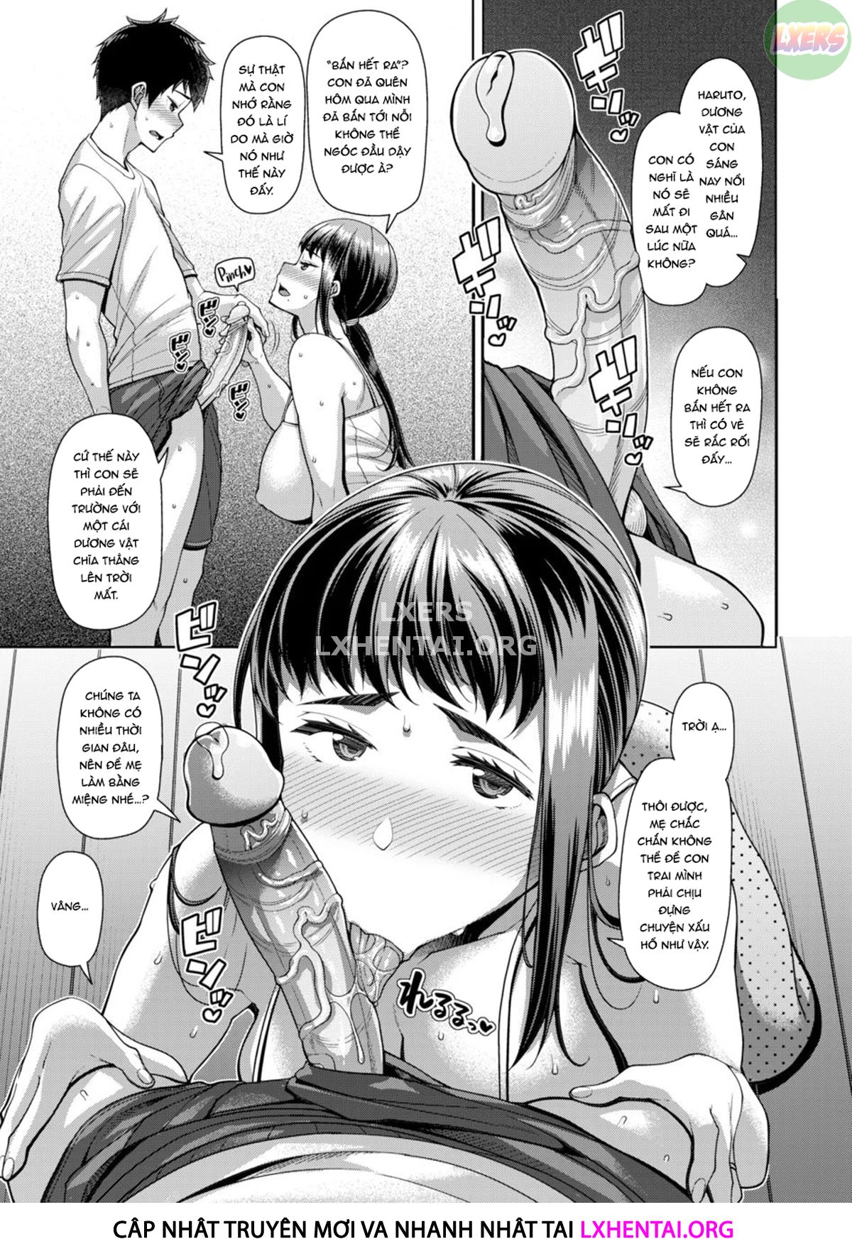 Đọc truyện hentai Con trai tới tuổi dậy thì! - Chap 2 - [END]