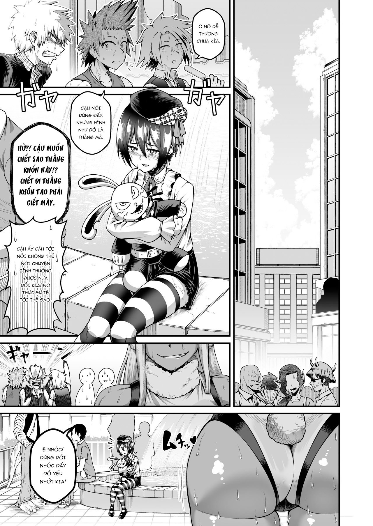 Đọc truyện hentai Mirko Onee-san to Manatsu no Hatsujouki - Chap 1
