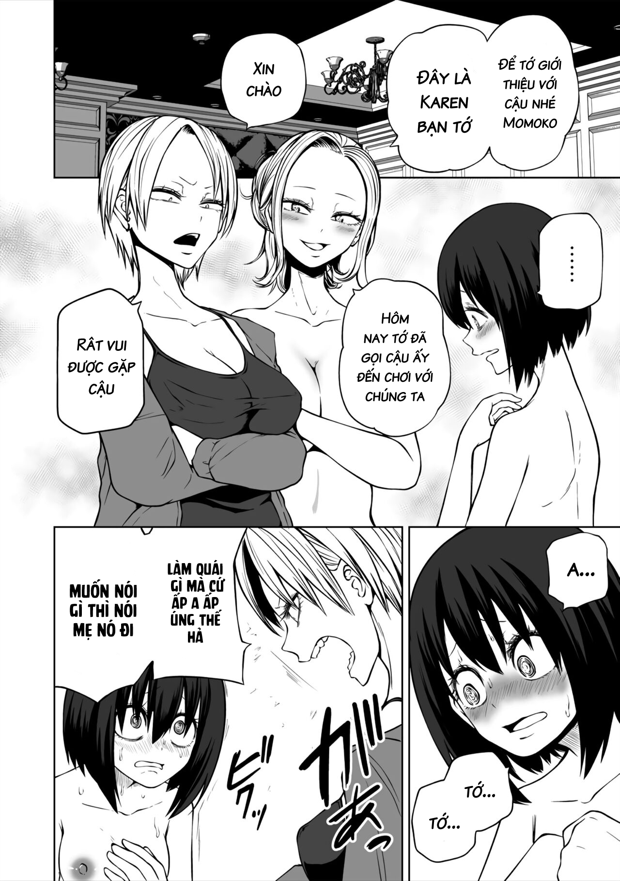 Đọc truyện hentai Bữa tiệc của các cô gái tại khách sạn - Chap 2