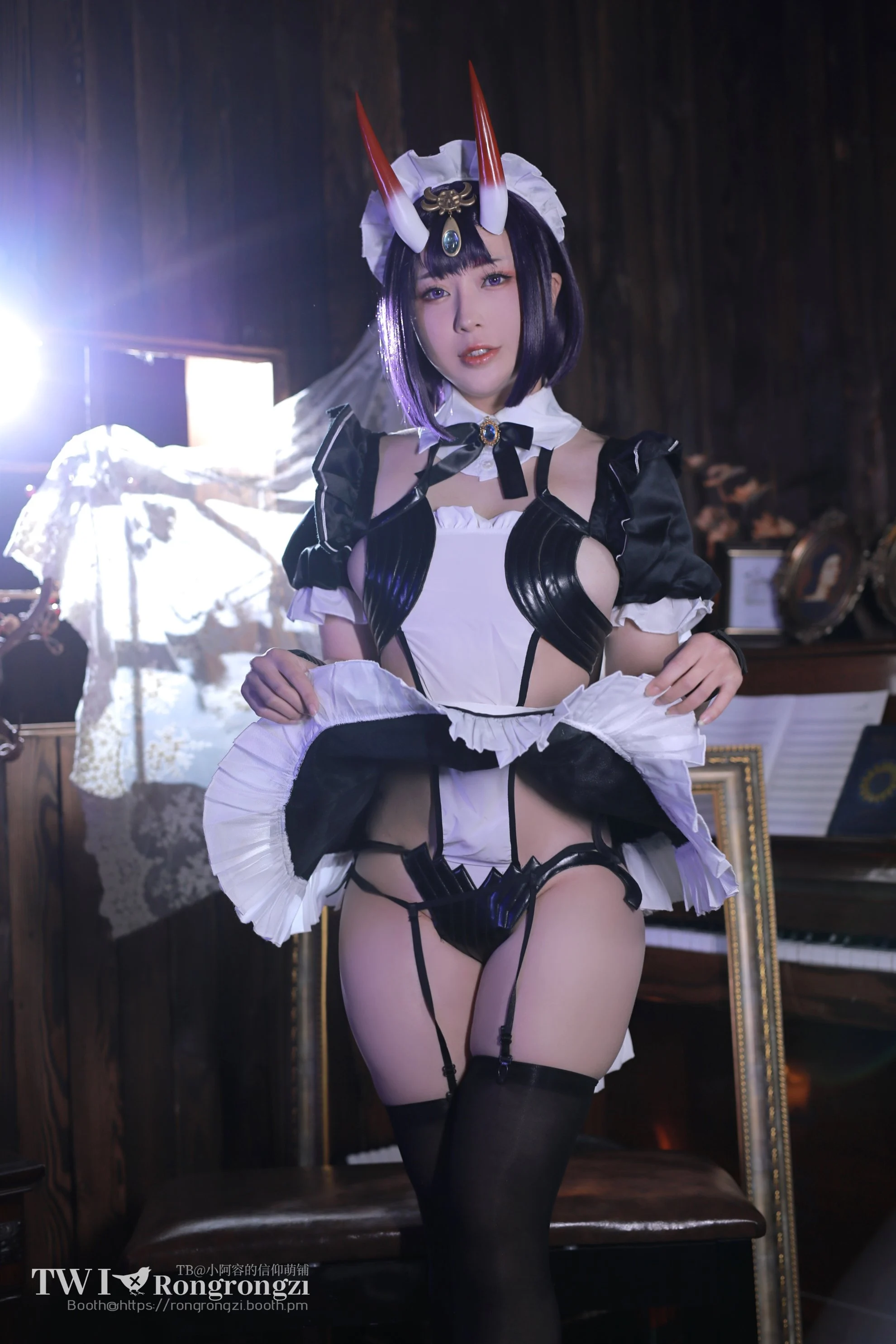 Đọc truyện hentai Tuyển tập Albums siêu phẩm Cosplay - Chap 897 - [Xiao Rongzi Gugugu] Shuten Doushi Maid (Fate Grand Order)