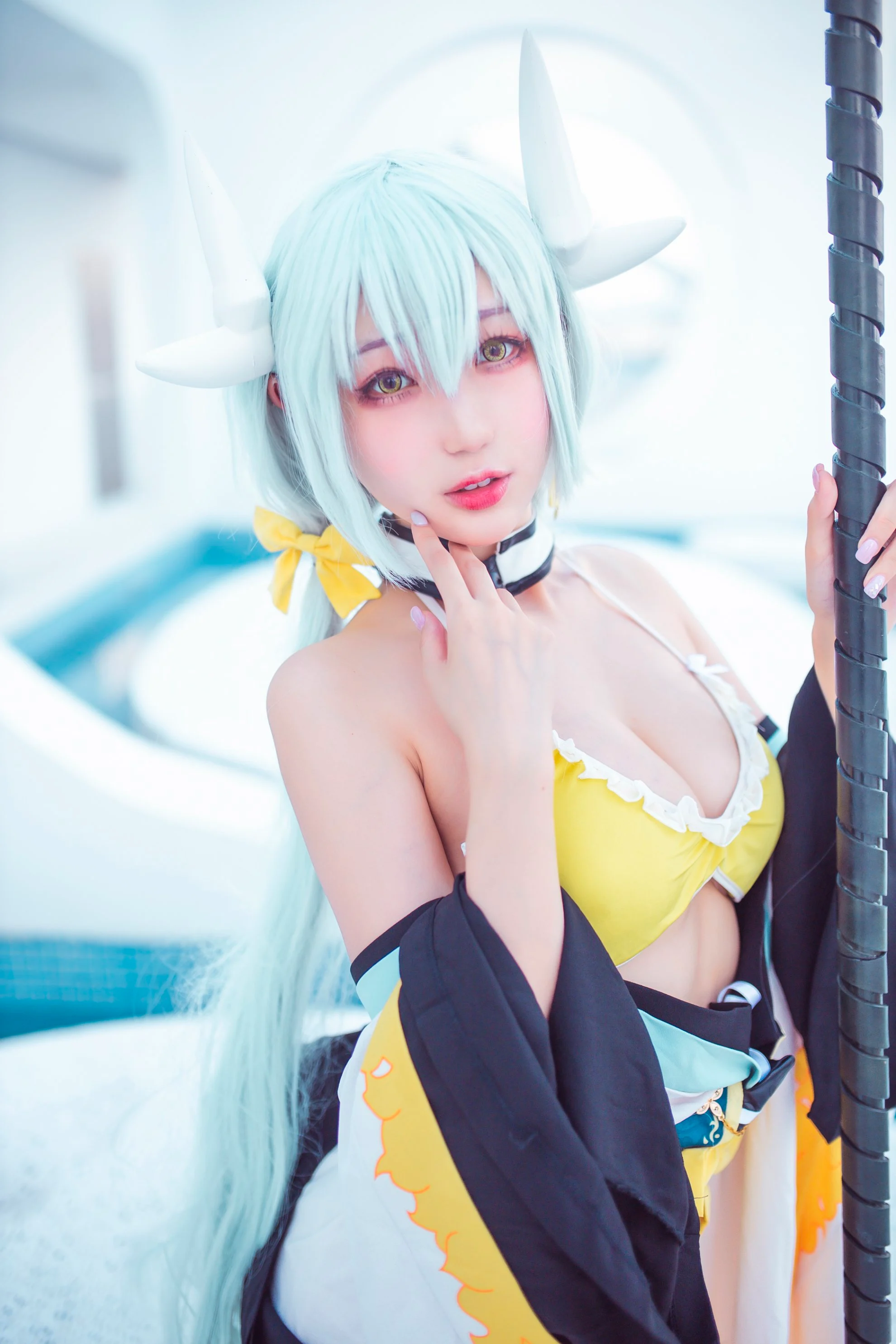 Đọc truyện hentai Tuyển tập Albums siêu phẩm Cosplay - Chap 888 - Zhou Ji is a cute rabbit NO.031 Qing Ji