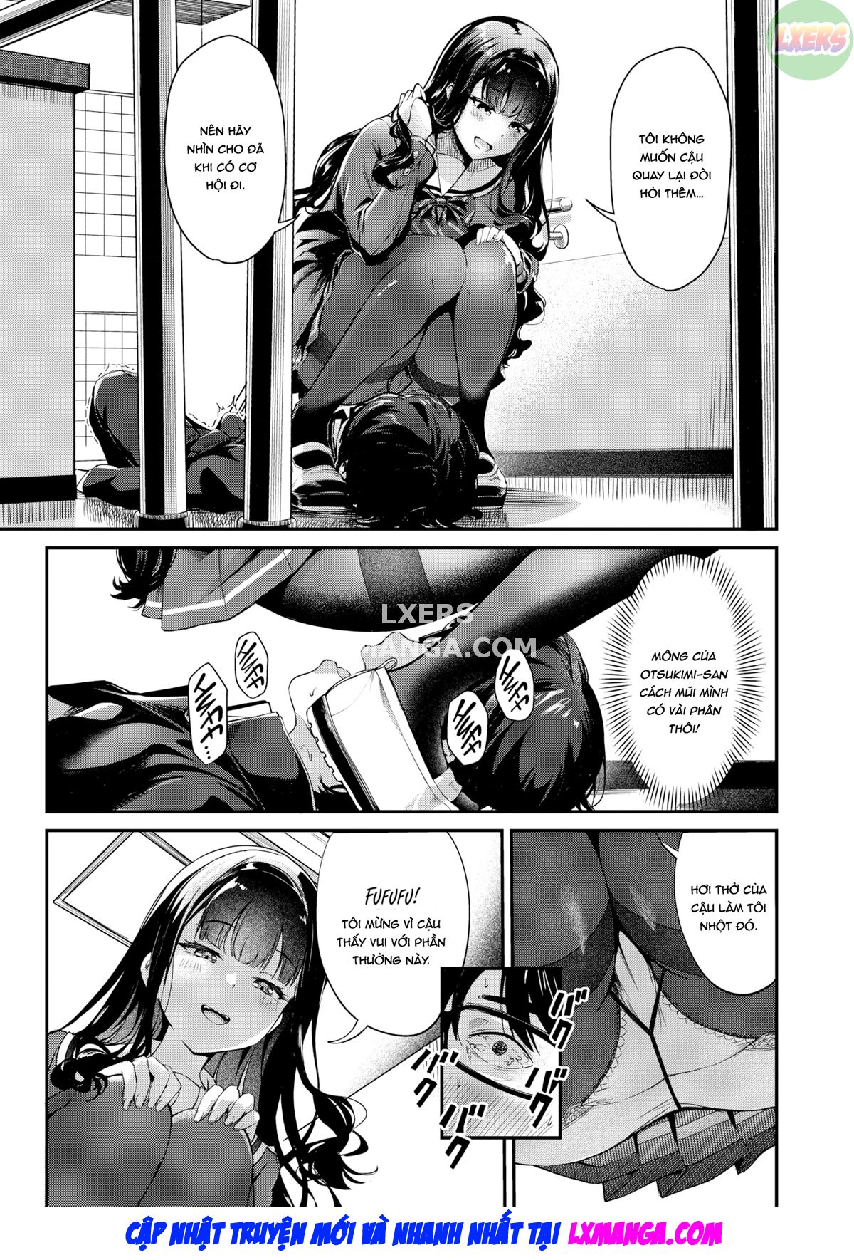 Đọc truyện hentai Otsukimi-san, tôi không thể học được. - Oneshot