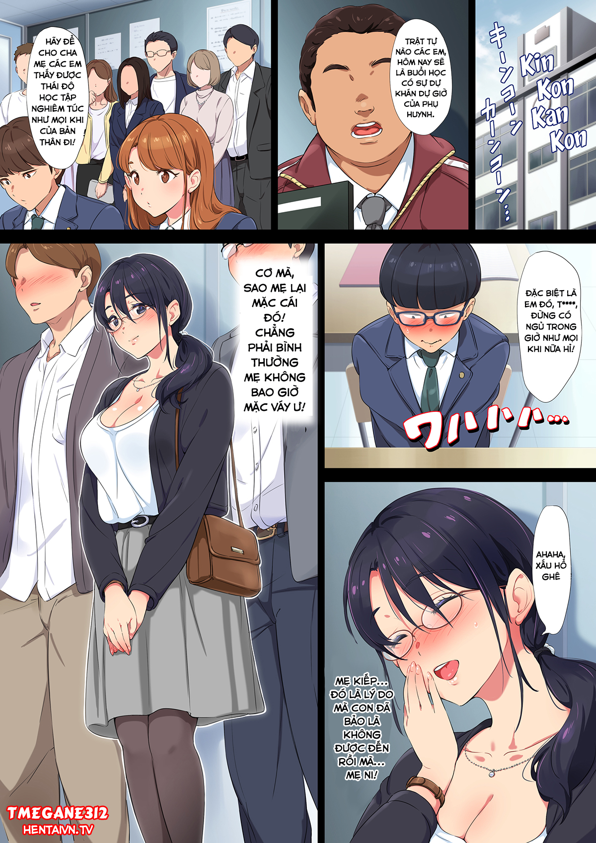 Đọc truyện hentai Triệu Hồi Mị Ma Tặng Kèm Ma Ma~ - Chap 5: Buổi Dự Giờ Phụ Huynh Ướt Át~ Trong Nhà Vệ Sinh Nam Và Phòng Học
