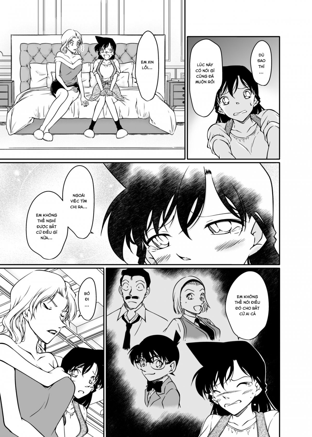 Đọc truyện hentai Kaiketsu Houhou wa Karada ni Oshiete Ageru (Detective Conan) - Oneshot