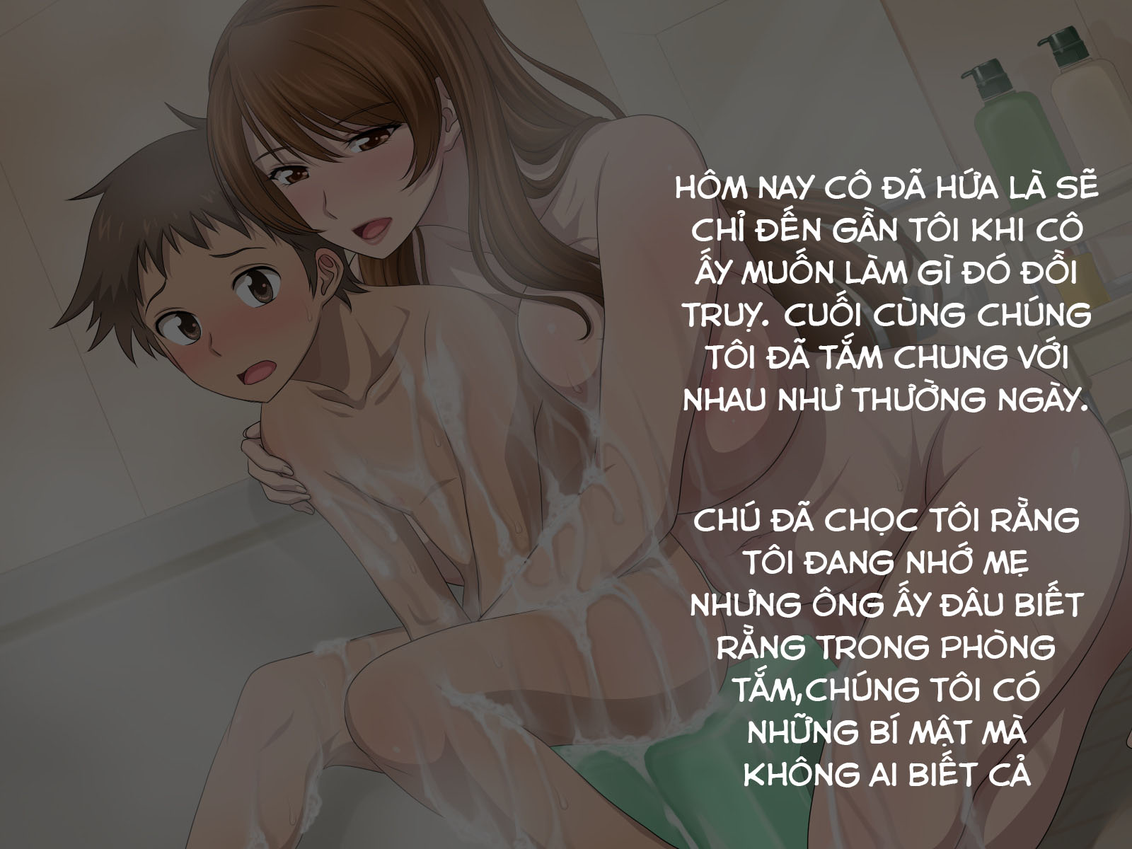 Đọc truyện hentai Oba-san to Oikko no Love Love Haramase Natsuyasumi - Chap 4