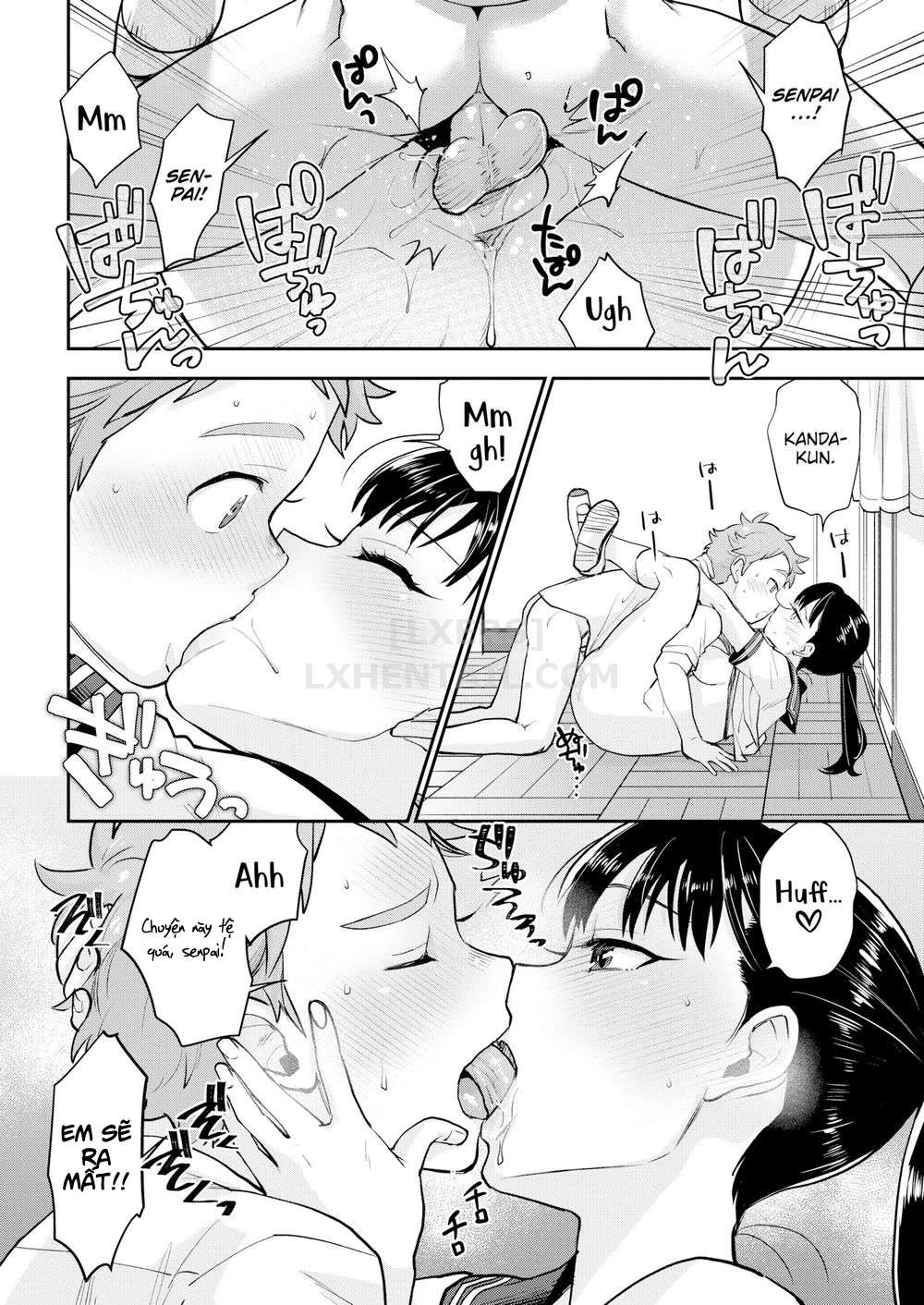 Đọc truyện hentai Shiota-senpai Always Gives the Cold Shoulder - Oneshot