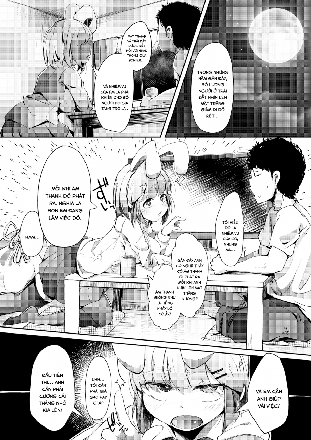 Đọc truyện hentai Ngắm Trăng - Oneshot