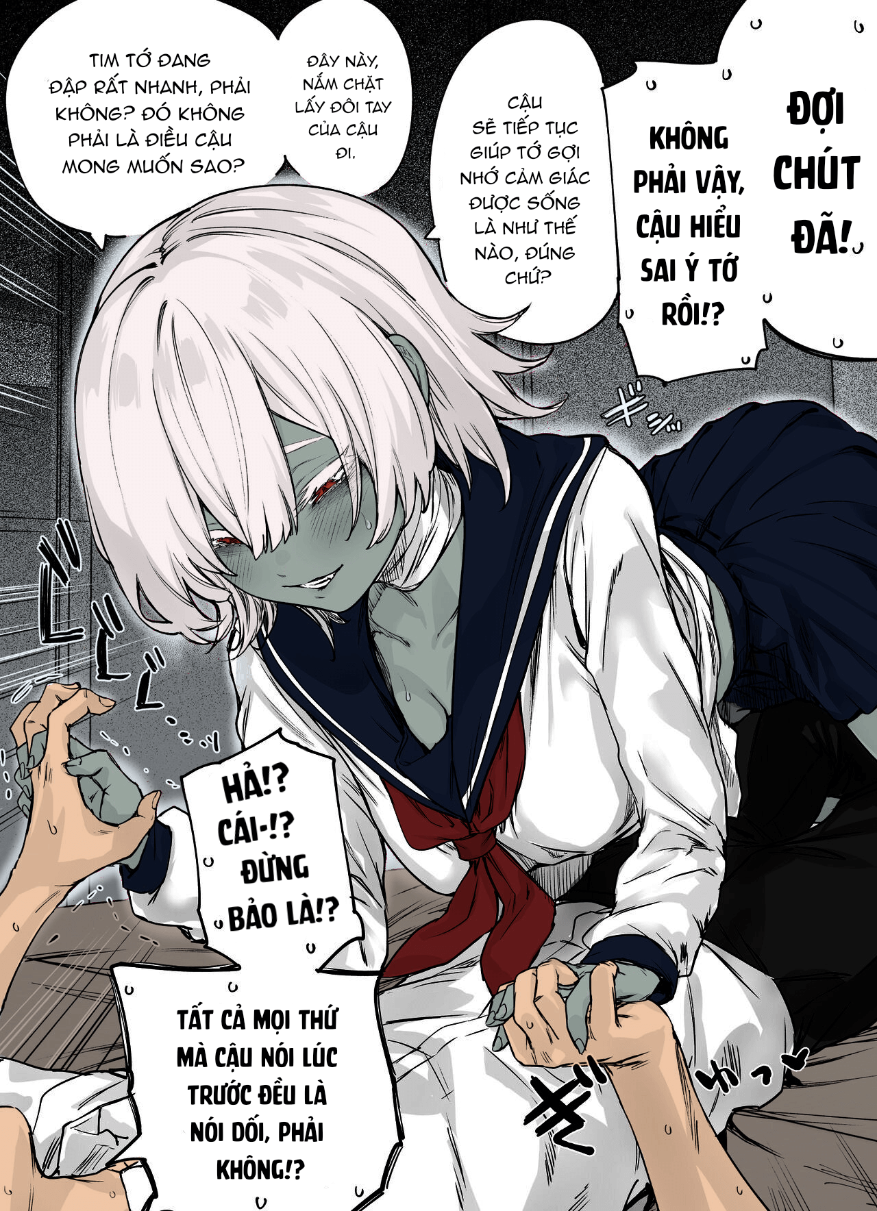 Đọc truyện hentai Câu chuyện về việc dạy cô bạn zombie thuở nhỏ biết thế nào là sếch - Oneshot