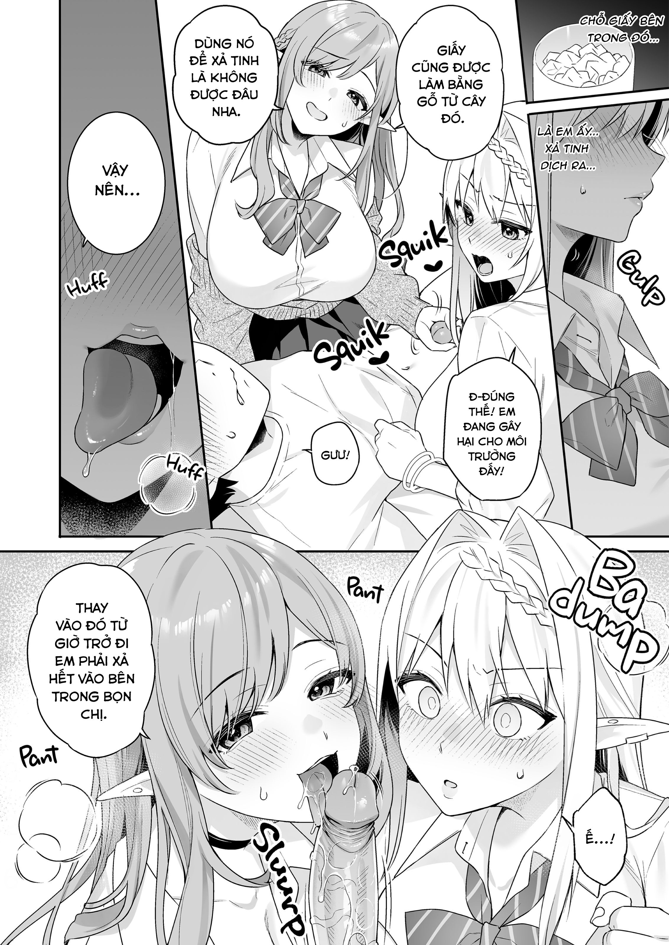 Đọc truyện hentai Nàng Elf ăn chay nhưng lại thèm thịt - Oneshot