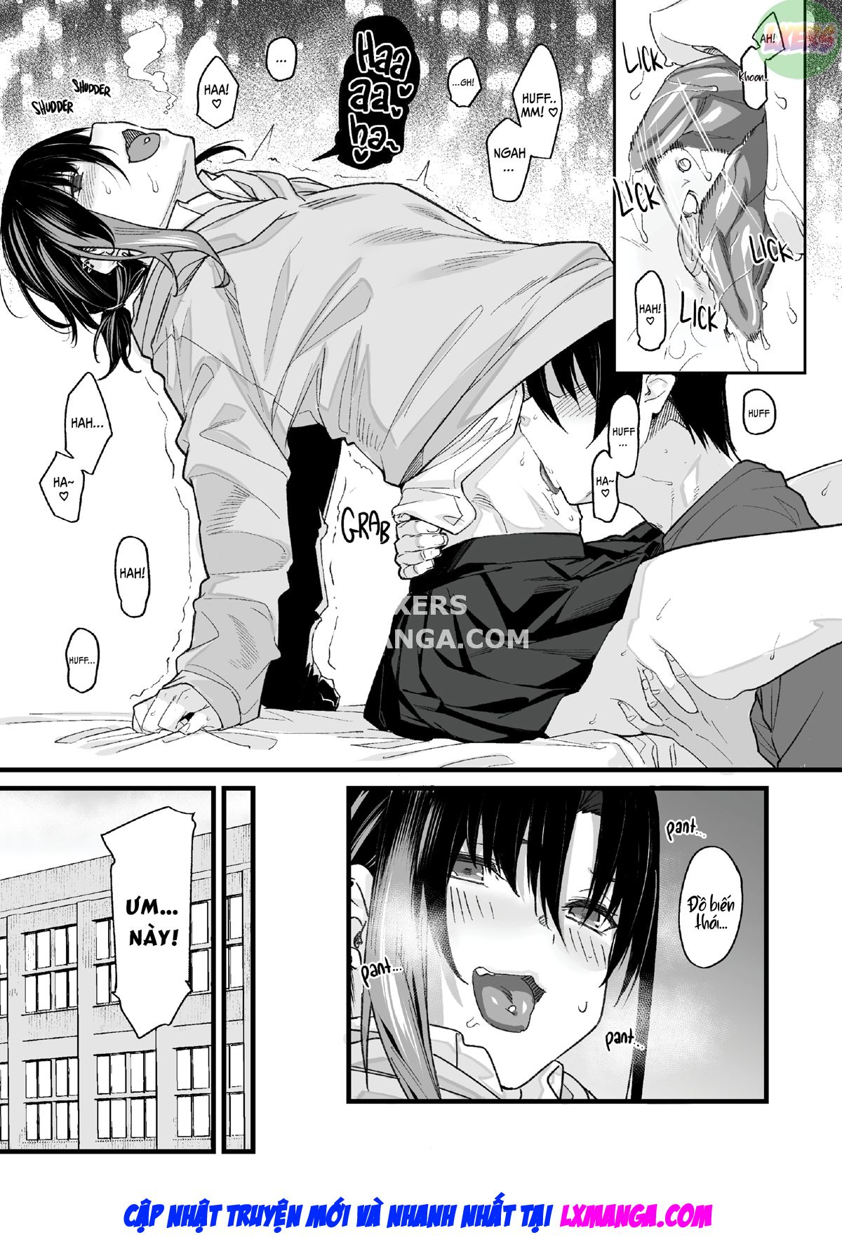 Đọc truyện hentai Boku no Ie ga Class no Furyou Musume ni Iribitararete iru Ken. - Chap 1 - Không che