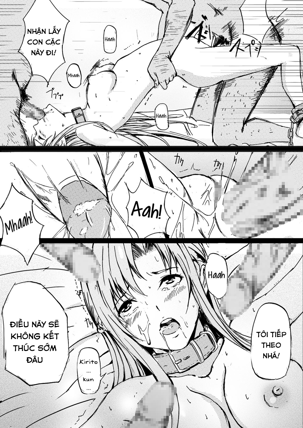 Đọc truyện hentai Game Over Suguha to Asuna no Wa In no Utage - Oneshot