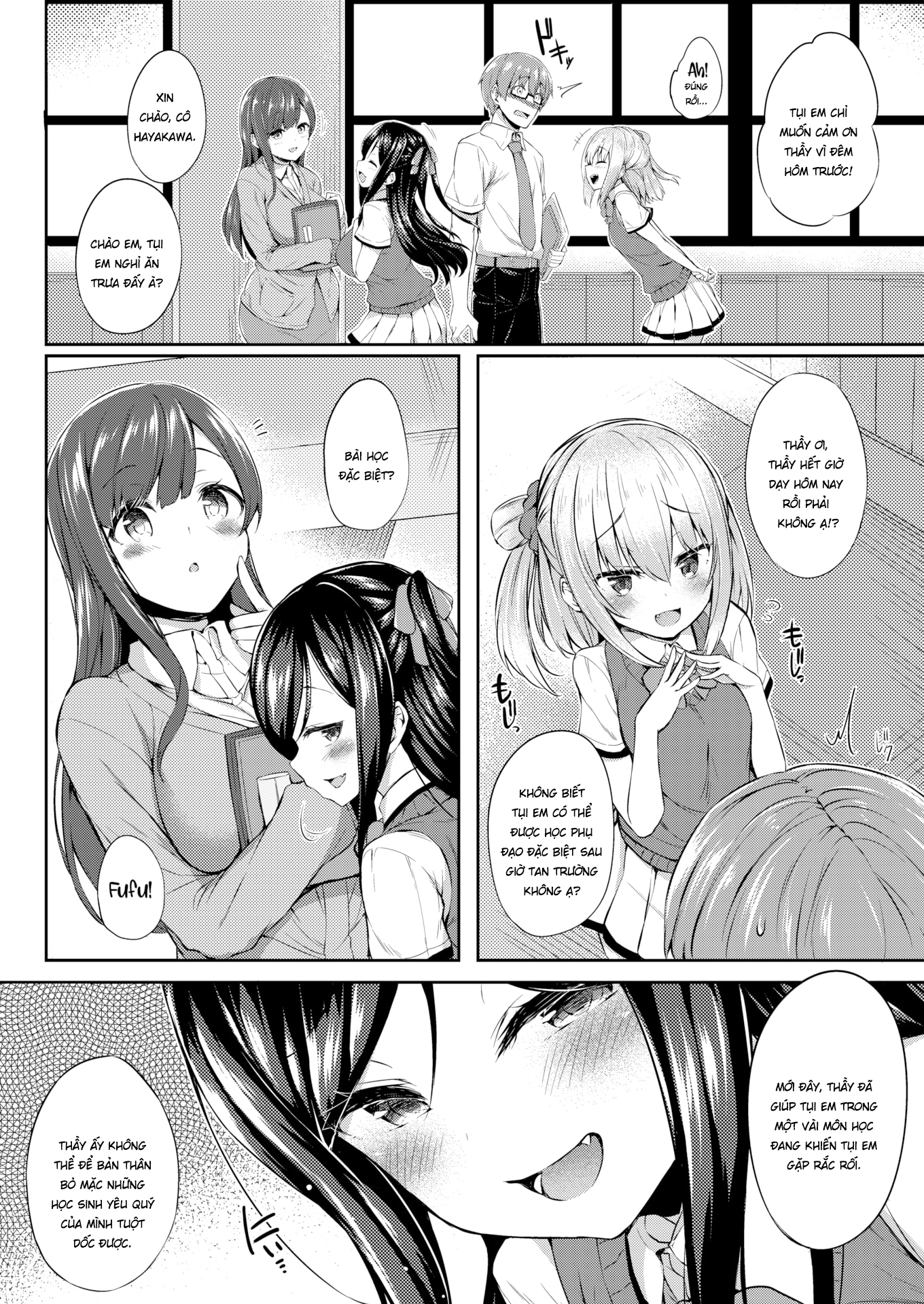 Đọc truyện hentai Trò Chơi Bí Mật Sau Giờ Học - Oneshot 1