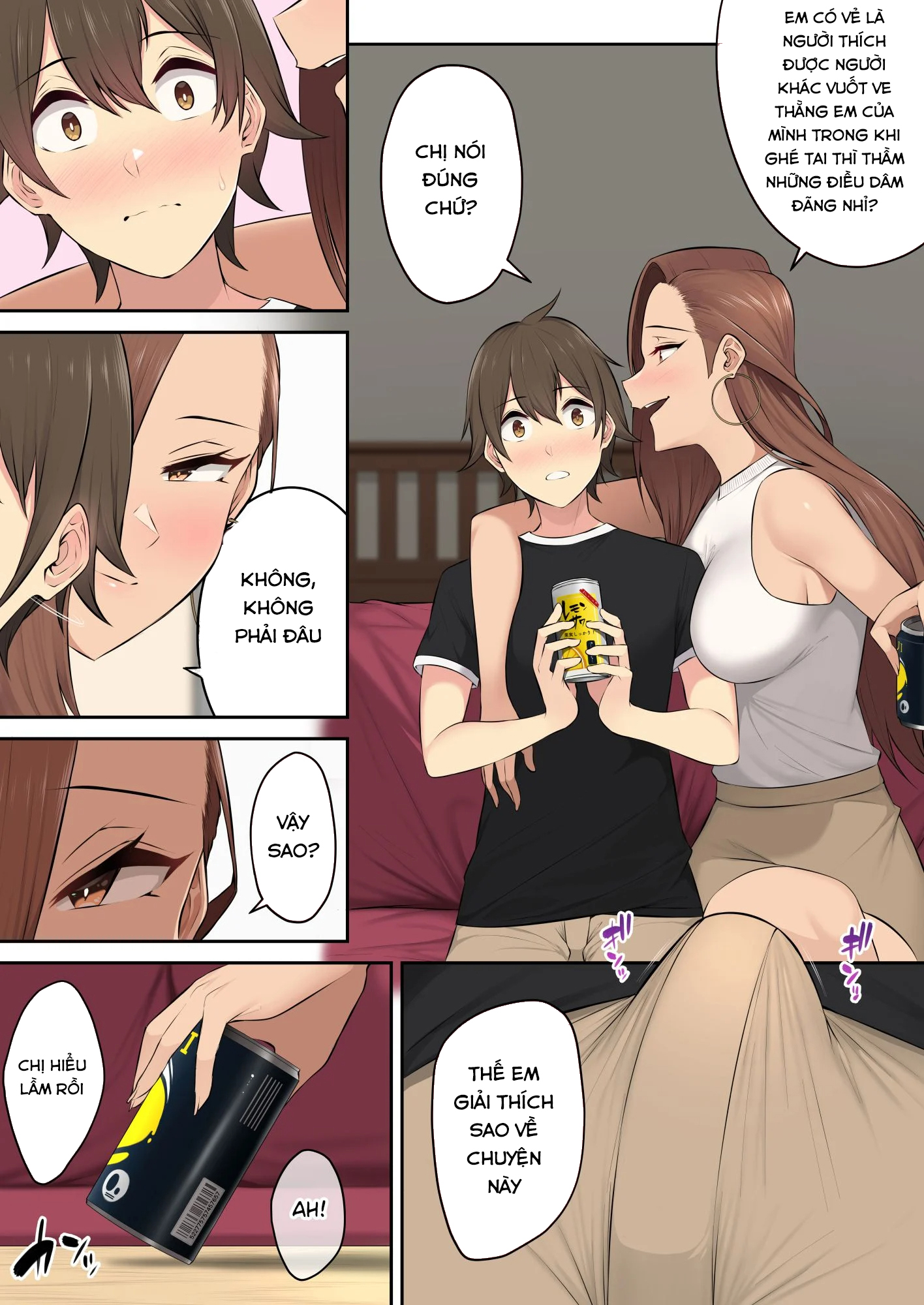 Đọc truyện hentai Imaizumi đưa cả bầy Gyaru về nhà mình - Chap 4.2