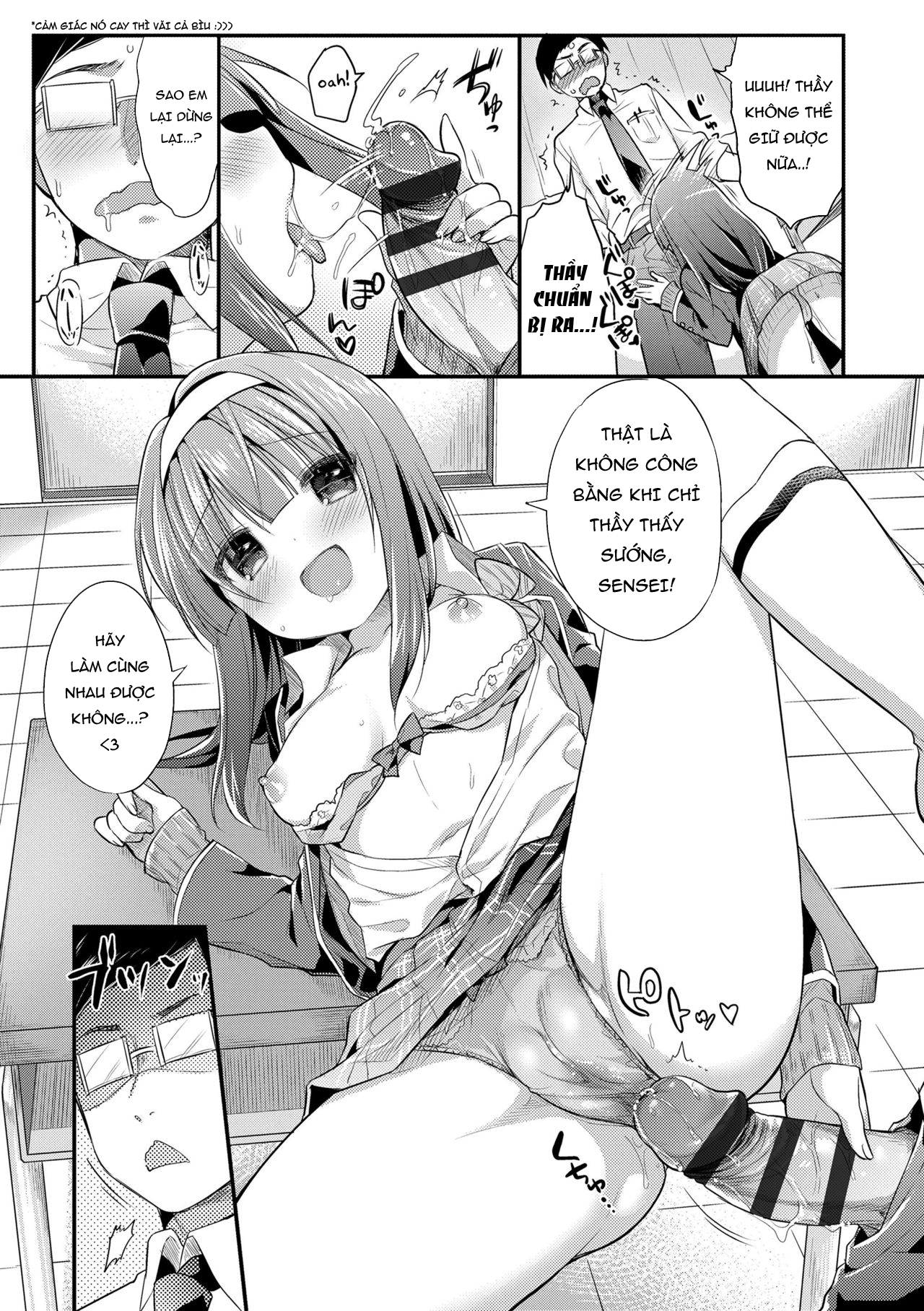 Đọc truyện hentai Hatsukoi Ecchi - First love H. - Chap 5: Làm thêm