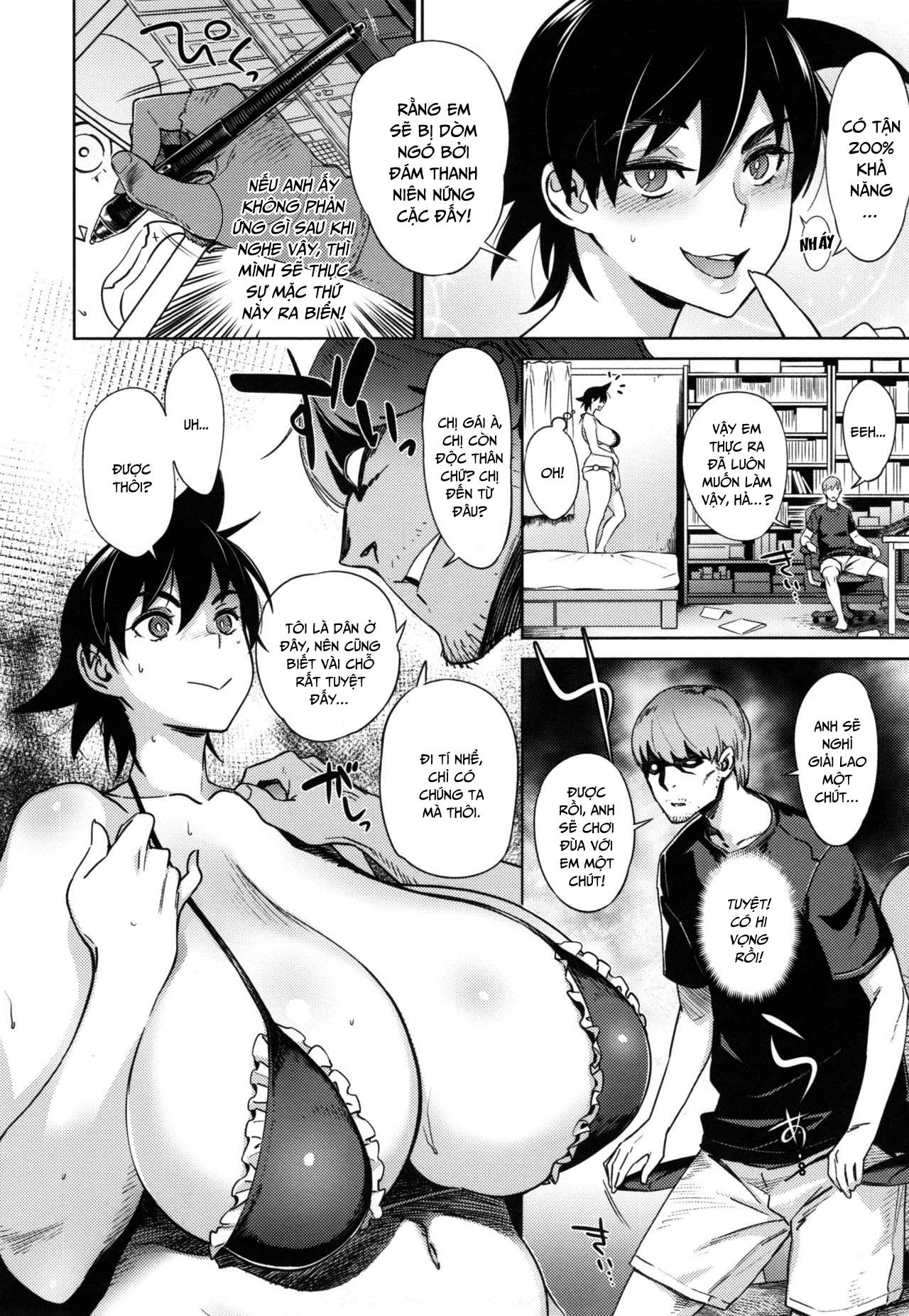 Đọc truyện hentai Tips đi biển cho các gái - Oneshot vú to