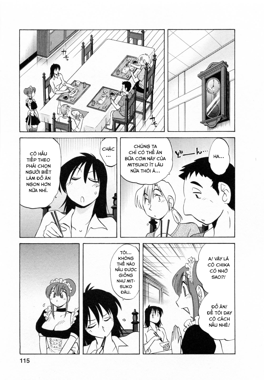 Đọc truyện hentai Maid no Mitsukosan Vol.2 - Chap 5.