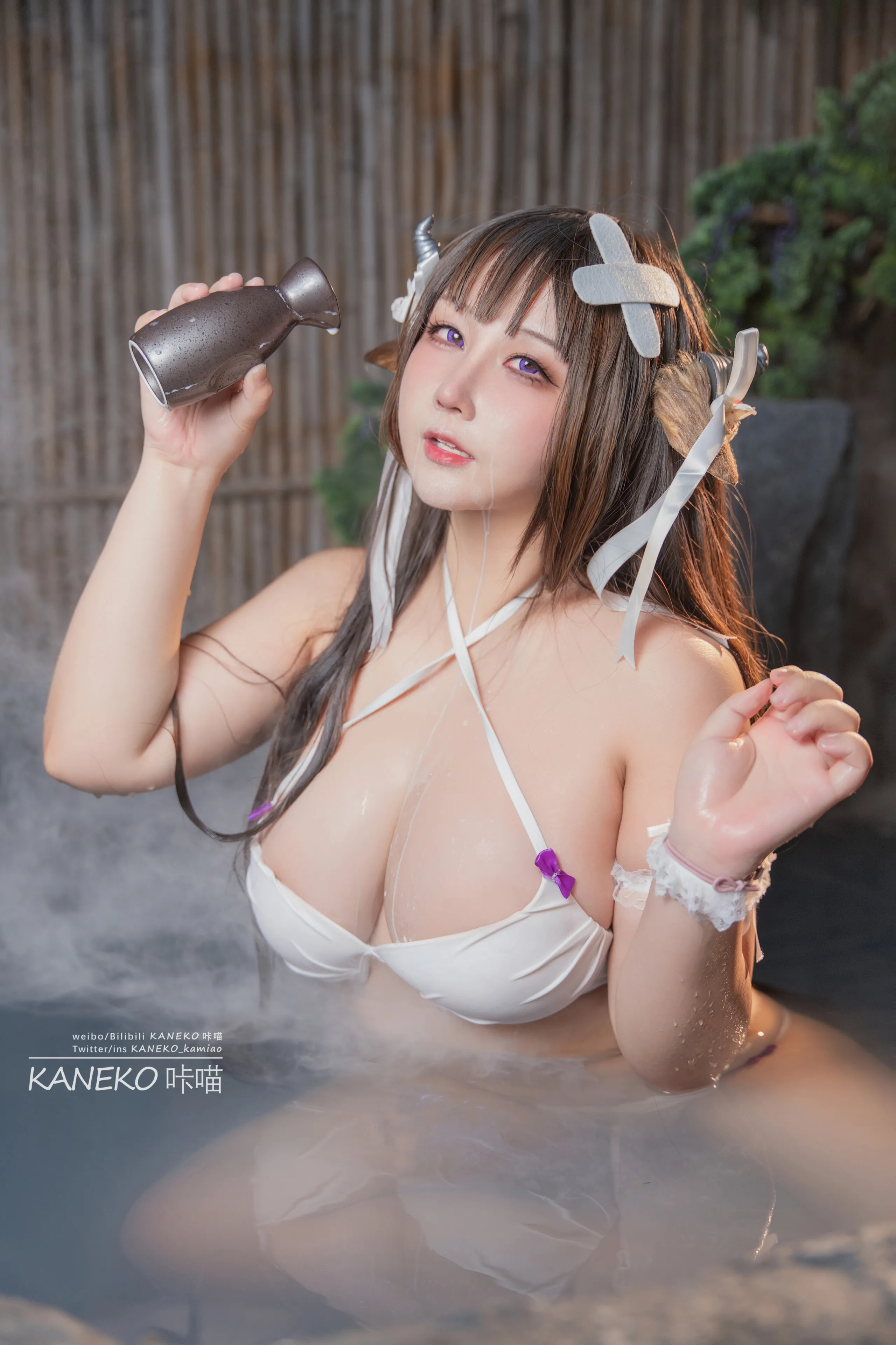 Đọc truyện hentai Tuyển tập Albums siêu phẩm Cosplay - Chap 1088 - KANEKO - Azur Lane Kashino Swimsuit