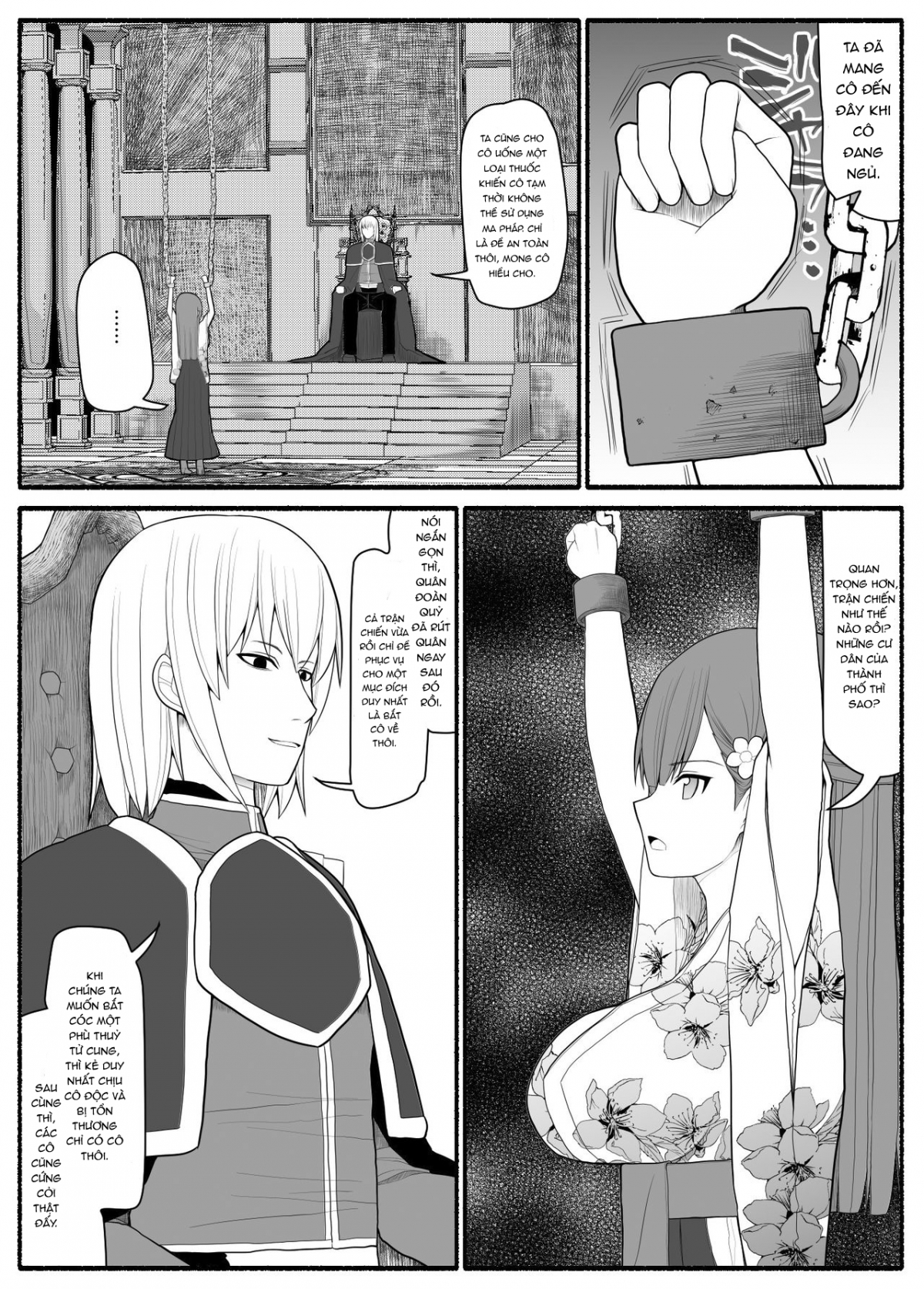 Đọc truyện hentai Shikyuu Majo VS Joukyuu Majin - Chap 1