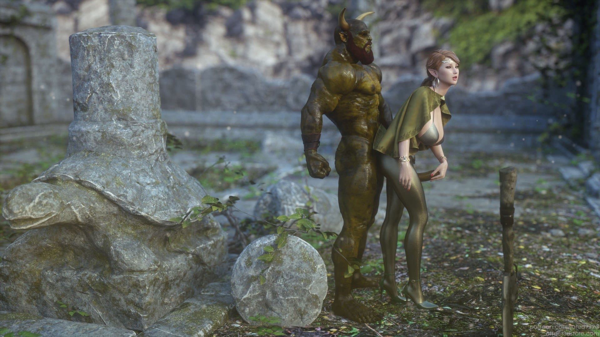 Đọc truyện hentai Elf Slave - Chapter 1: Side B