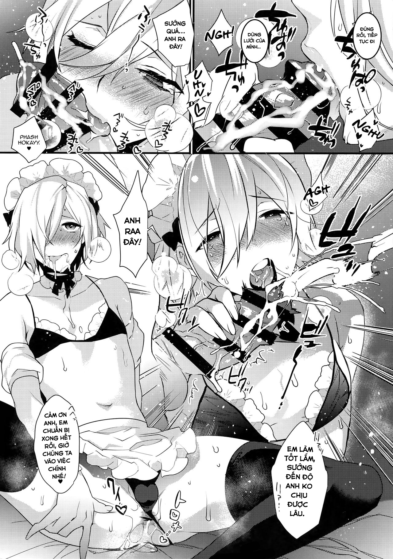 Đọc truyện hentai Dokidoki Mesu Ochi Gohoushi Challenge - Chap 2