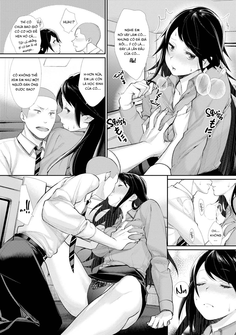 Đọc truyện hentai Lạc và CLB của những coi gái Otaku - Chap 3