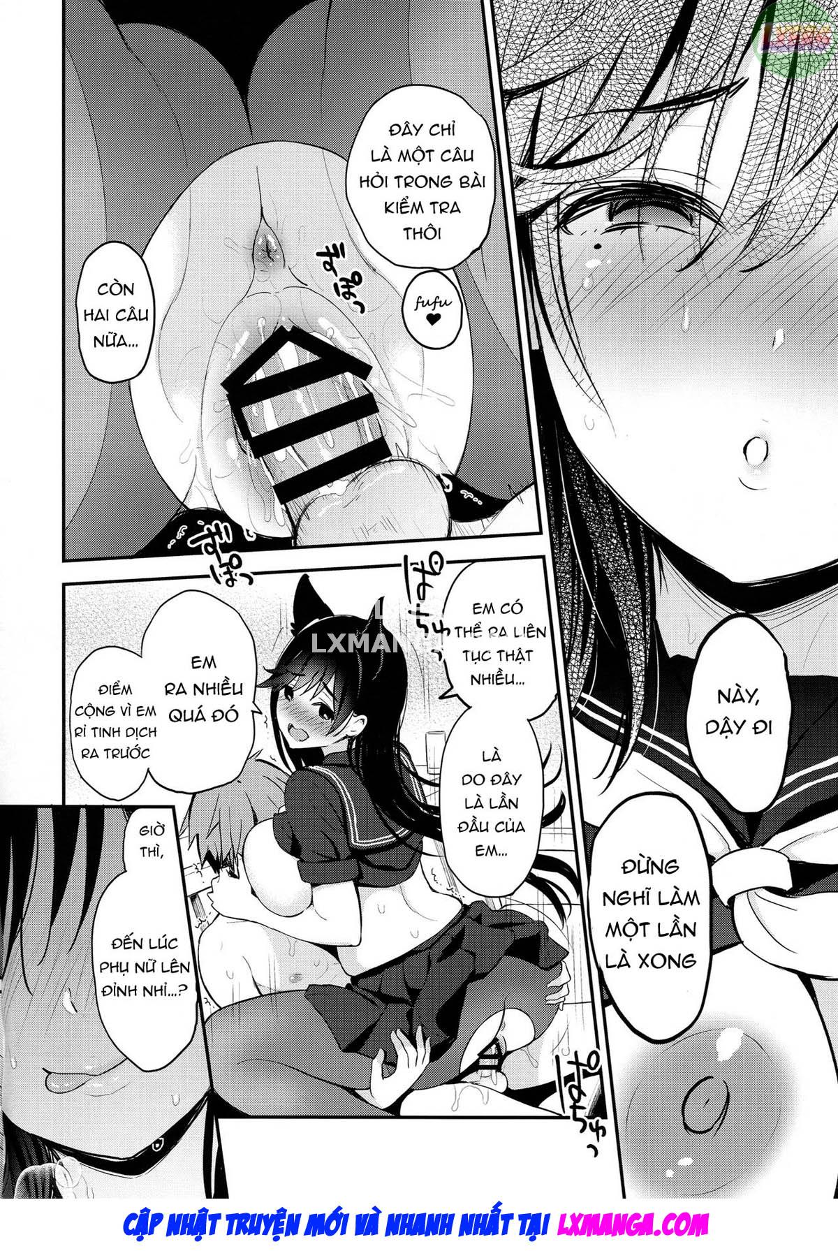Đọc truyện hentai Kỳ thi chỉ huy nghịch ngợm của Atago - Oneshot