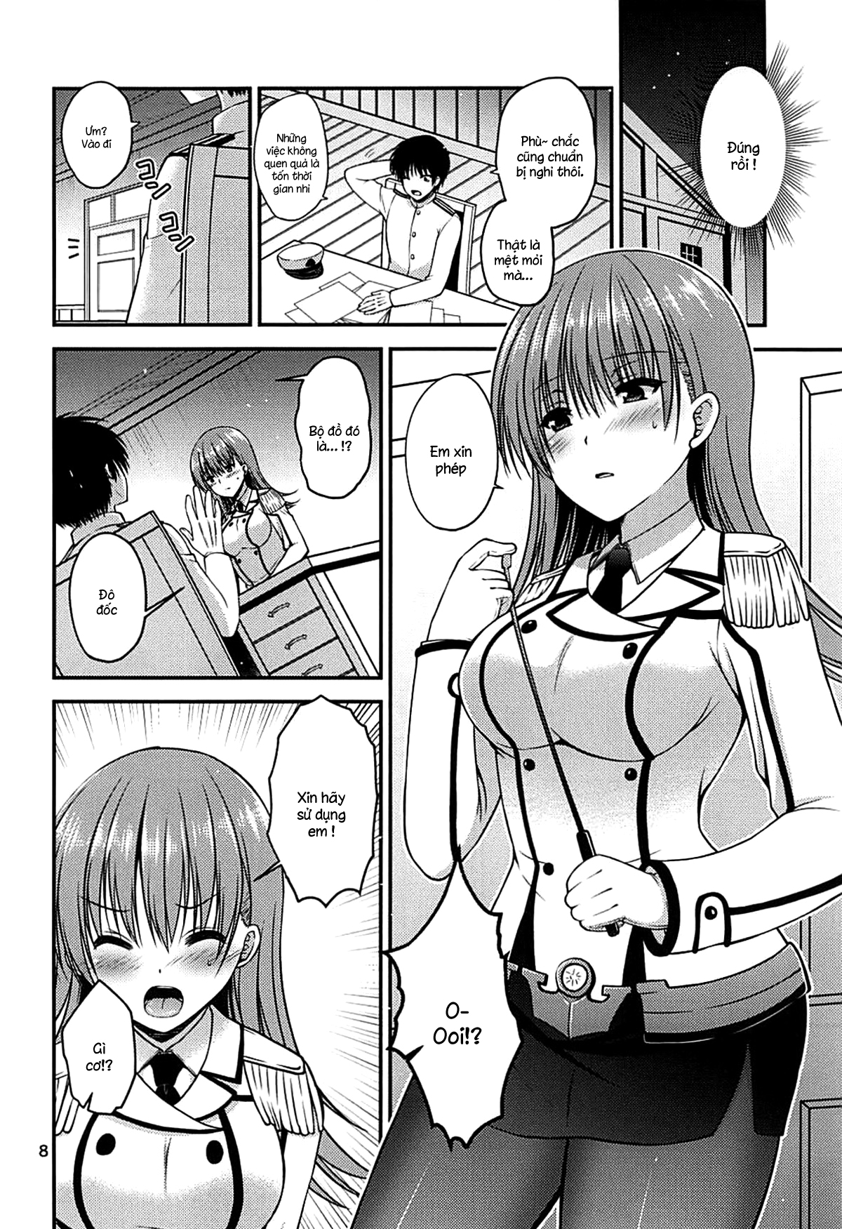 Đọc truyện hentai Yakimochi Ooi to Renjun to (Kantai Collection) - Oneshot