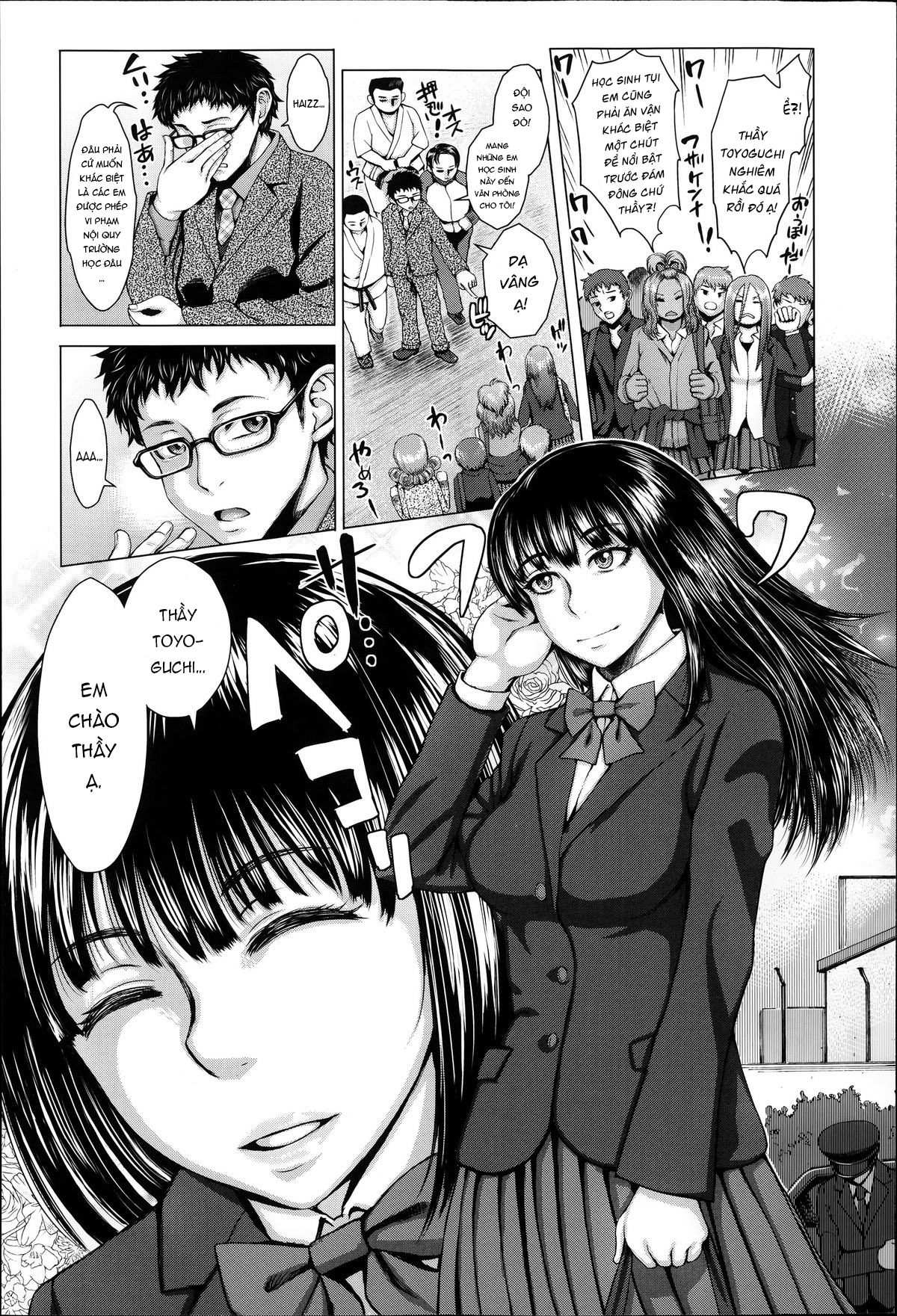 Đọc truyện hentai Thầy giáo nghiêm khắc và em học sinh dâm đãng - Oneshot