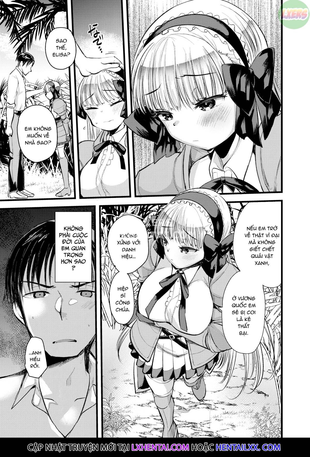 Đọc truyện hentai Cuộc sống thư thái nơi đảo hoang cùng cô Kỵ sĩ công chúa Level 1 - Chap 6