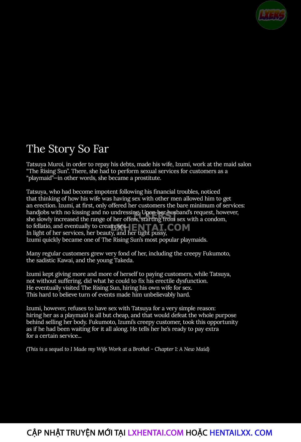 Đọc truyện hentai Tôi bắt vợ làm việc tại nhà thổ - Chap 2 - Creepy Customer Fukumoto